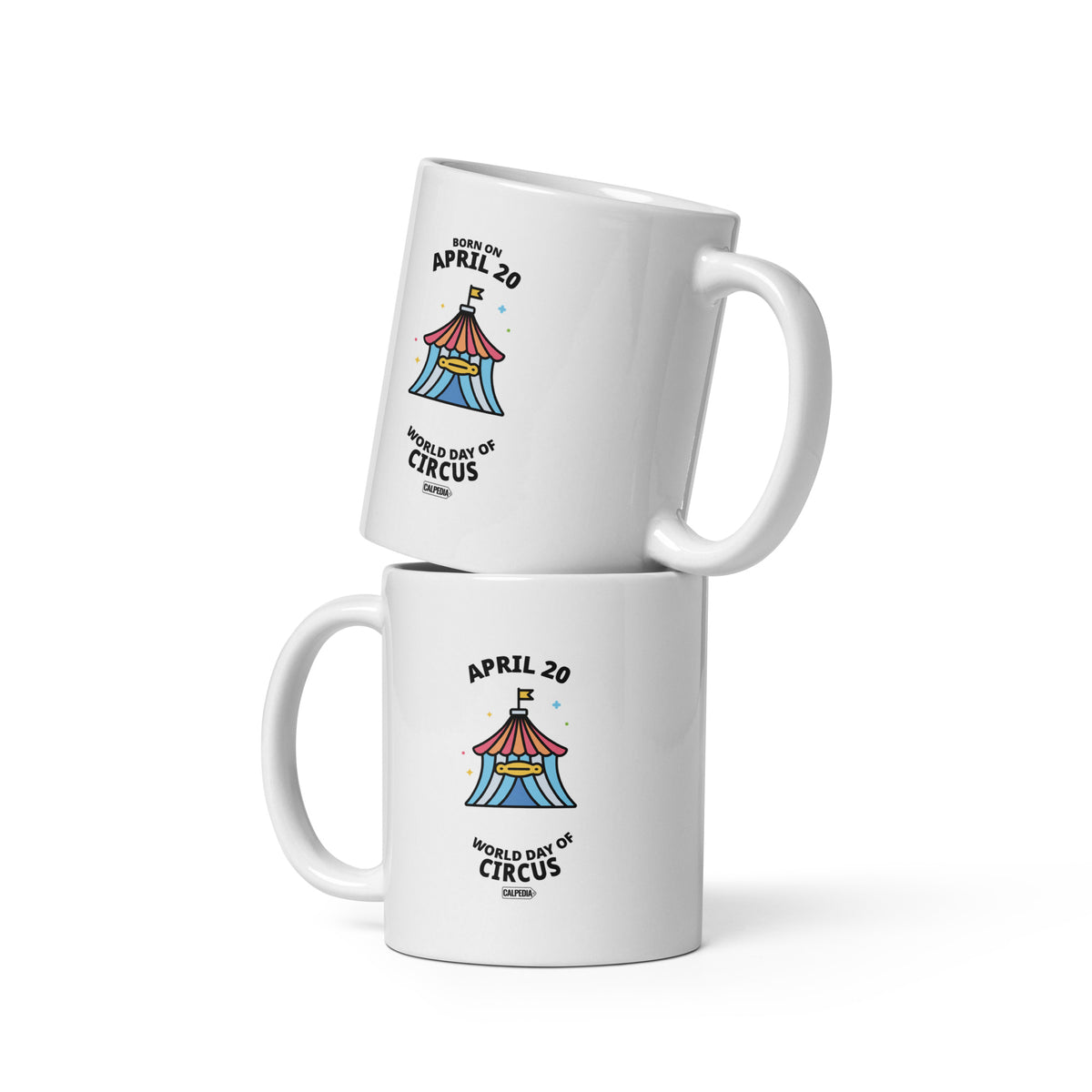 CALPEDIA APRIL 20 - 02 TWO MUGS
