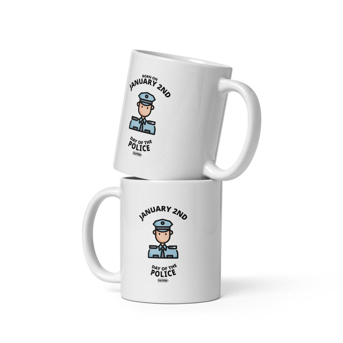 CALPEDIA JANUARY 2 - 02 TWO MUGS