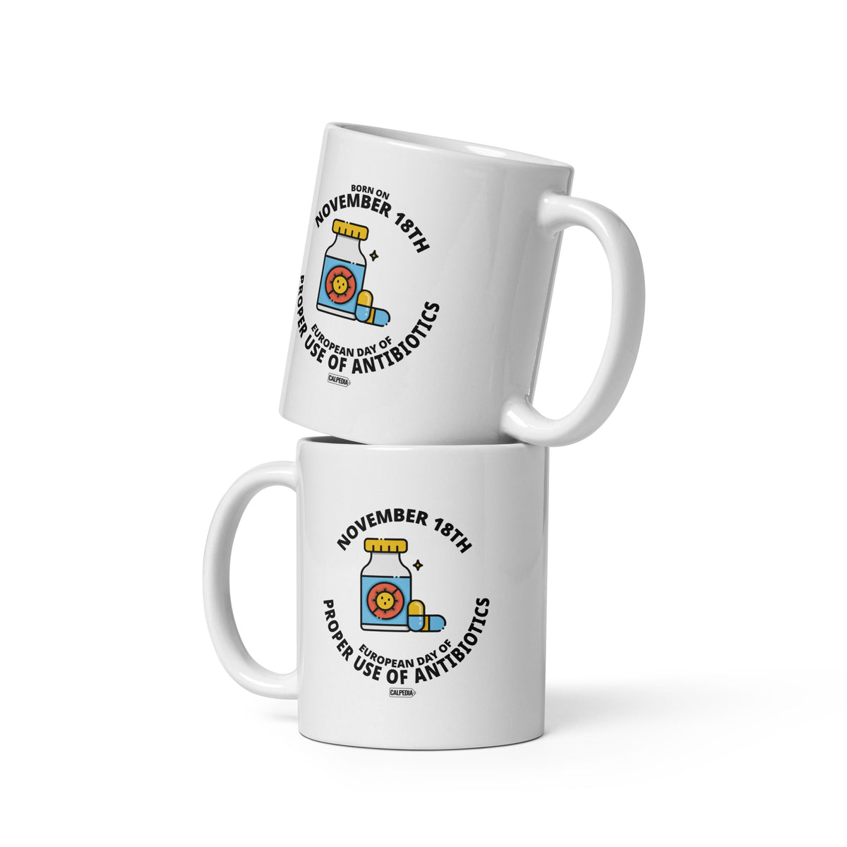 CALPEDIA NOVEMBER 18 - 02 TWO MUGS