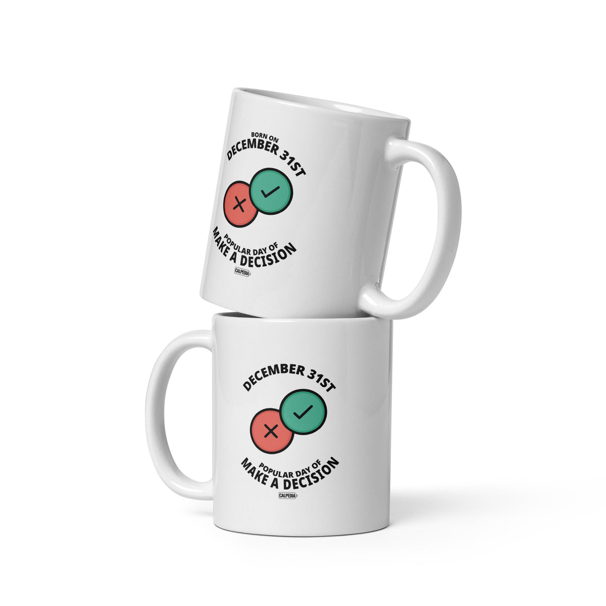 CALPEDIA DECEMBER 31 - 02 TWO MUGS