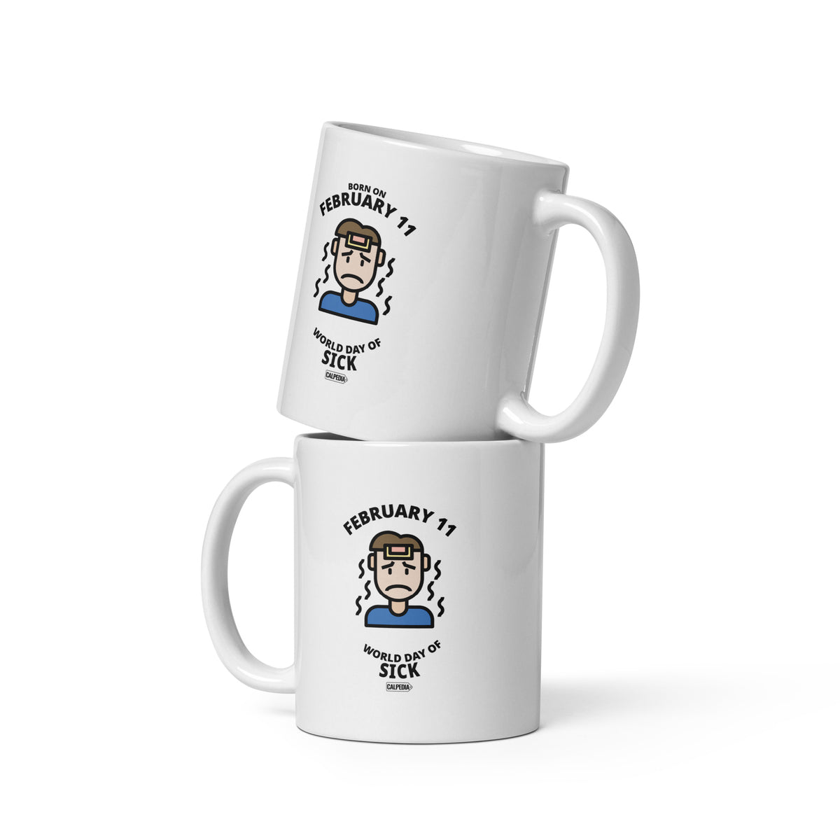 CALPEDIA FEBRUARY 11 - 02 TWO MUGS