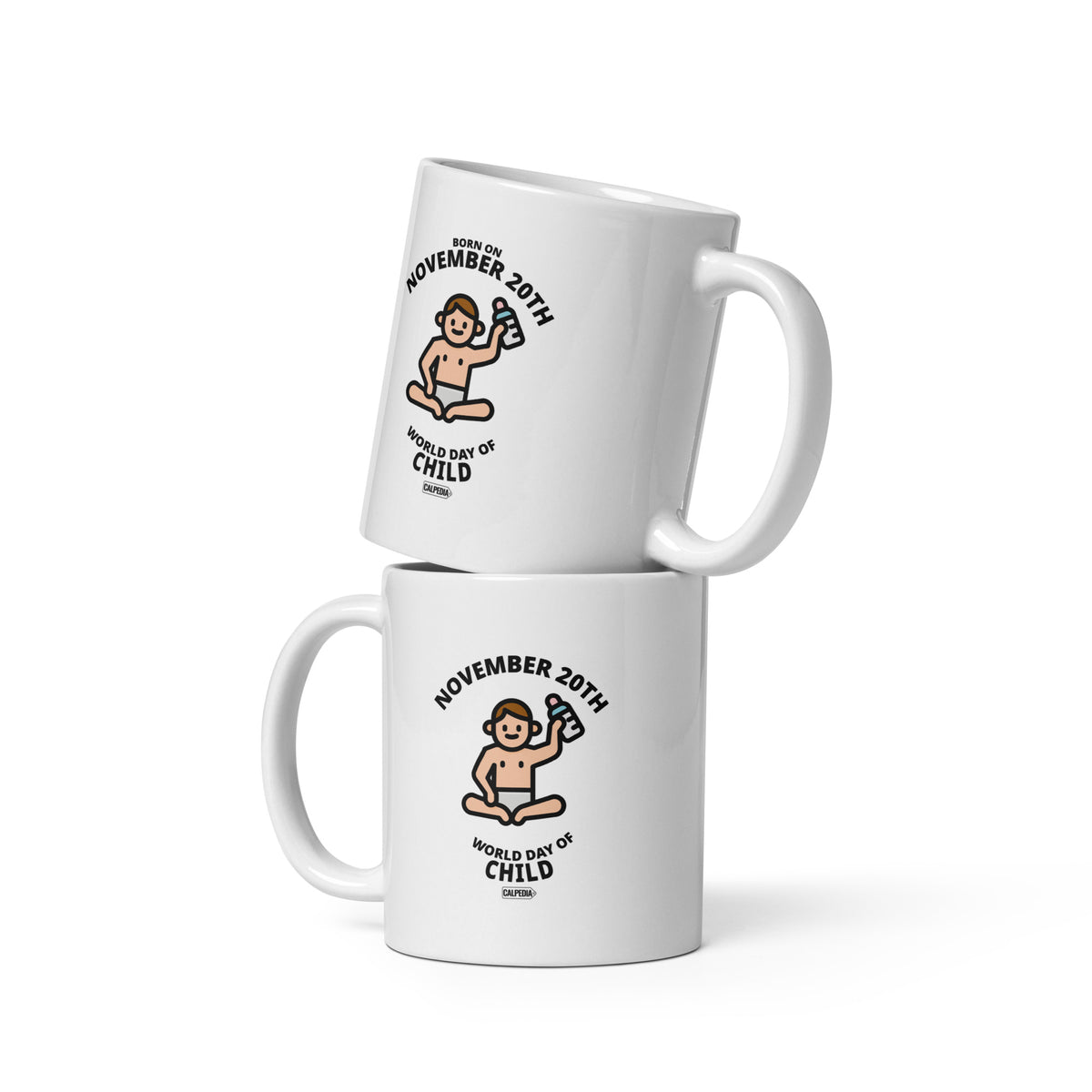 CALPEDIA NOVEMBER 20 - 02 TWO MUGS