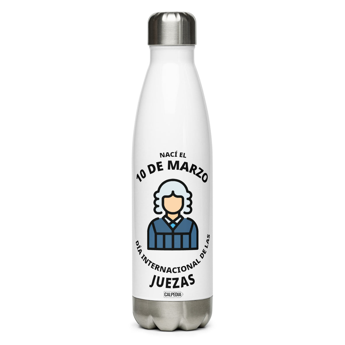 CALPEDIA 10 DE MARZO BOTELLA DE ACERO