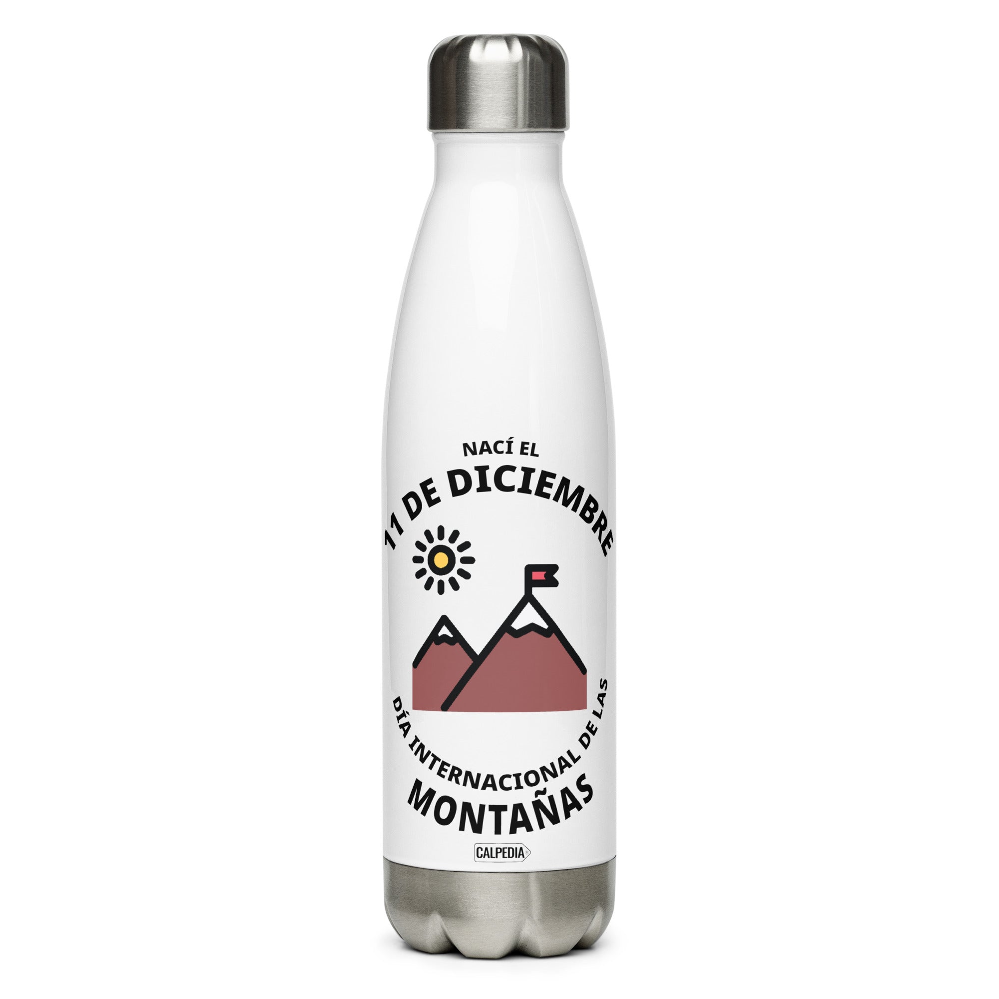CALPEDIA 11 DE DICIEMBRE BOTELLA DE ACERO