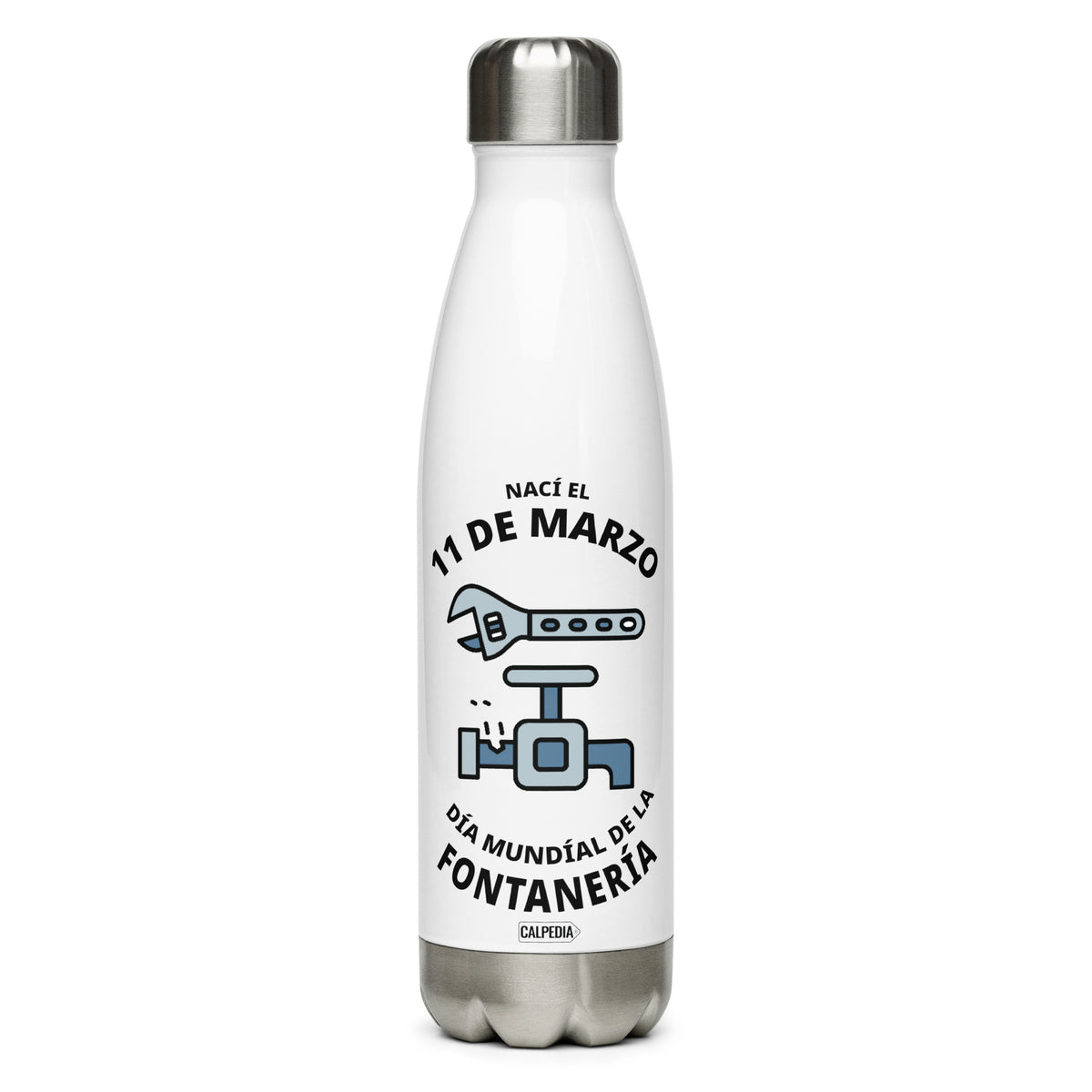 CALPEDIA 11 DE MARZO BOTELLA DE ACERO