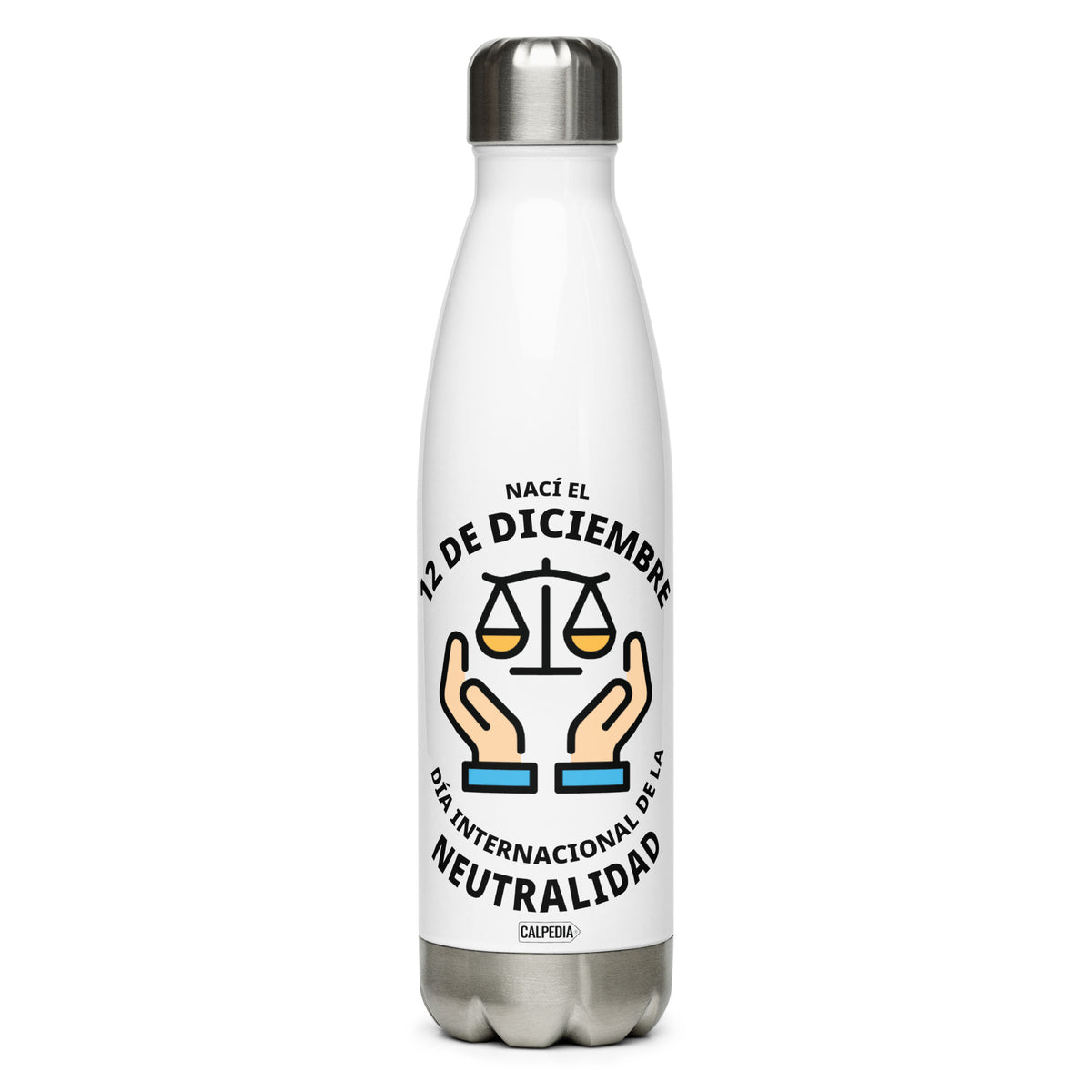 CALPEDIA 12 DE DICIEMBRE BOTELLA DE ACERO