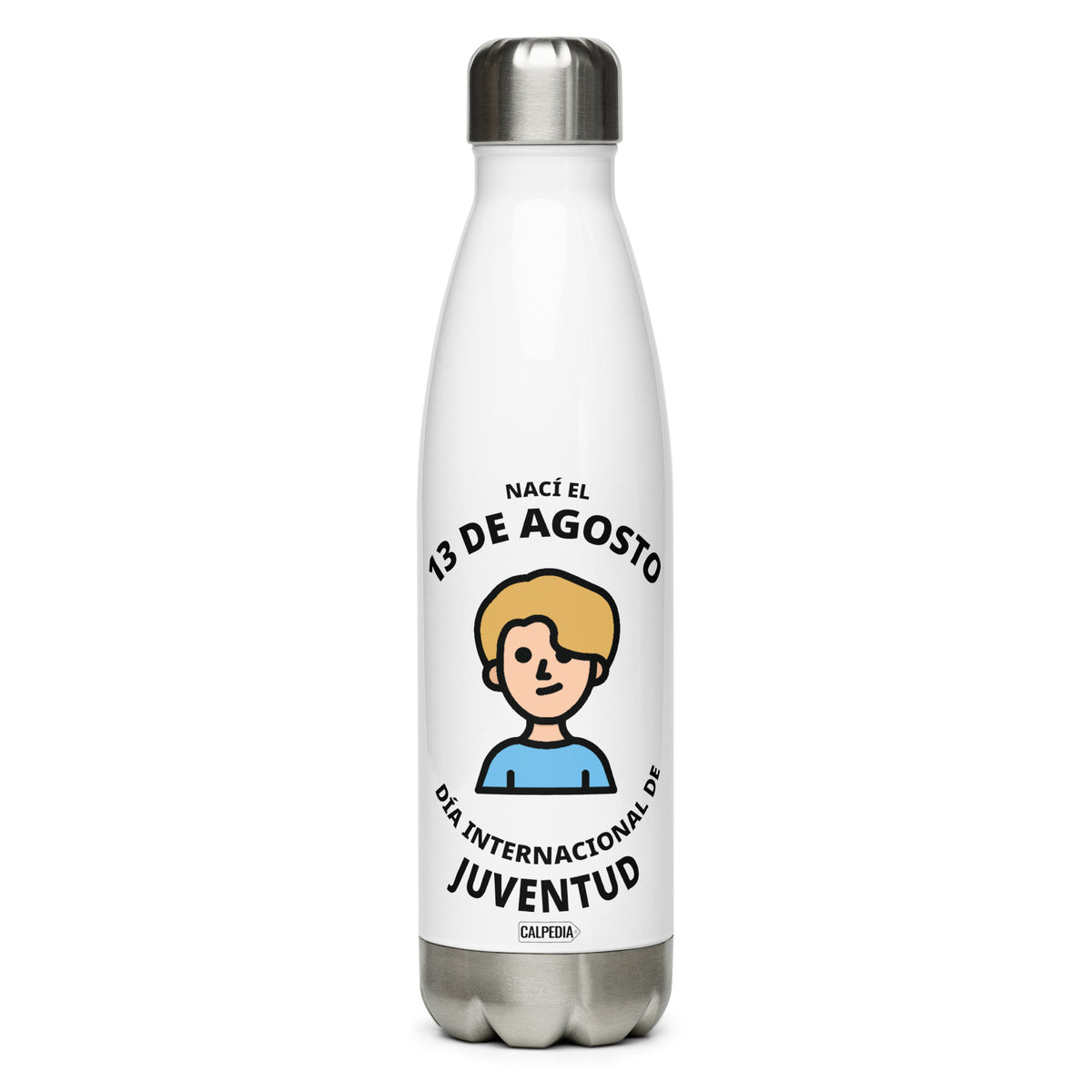 CALPEDIA 13 DE AGOSTO BOTELLA DE ACERO