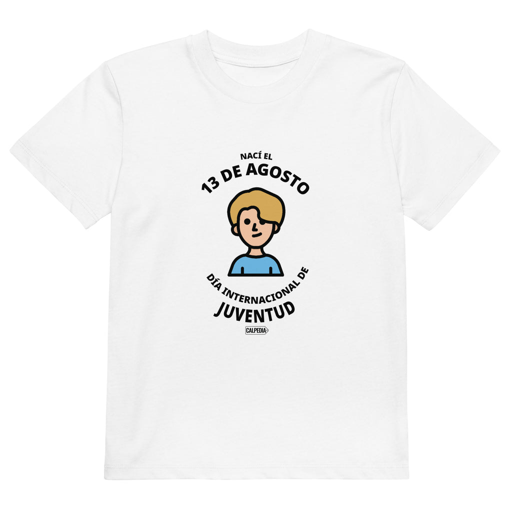 CALPEDIA 13 DE AGOSTO CAMISETA NIÑO - 01 CAMISETA