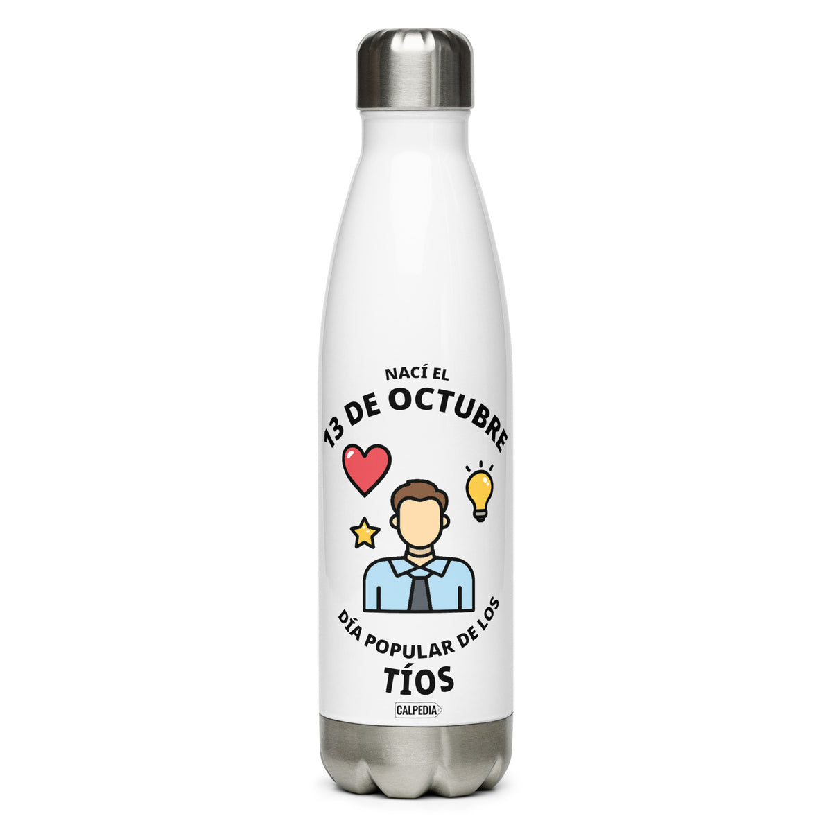 CALPEDIA 13 DE OCTUBRE BOTELLA DE ACERO