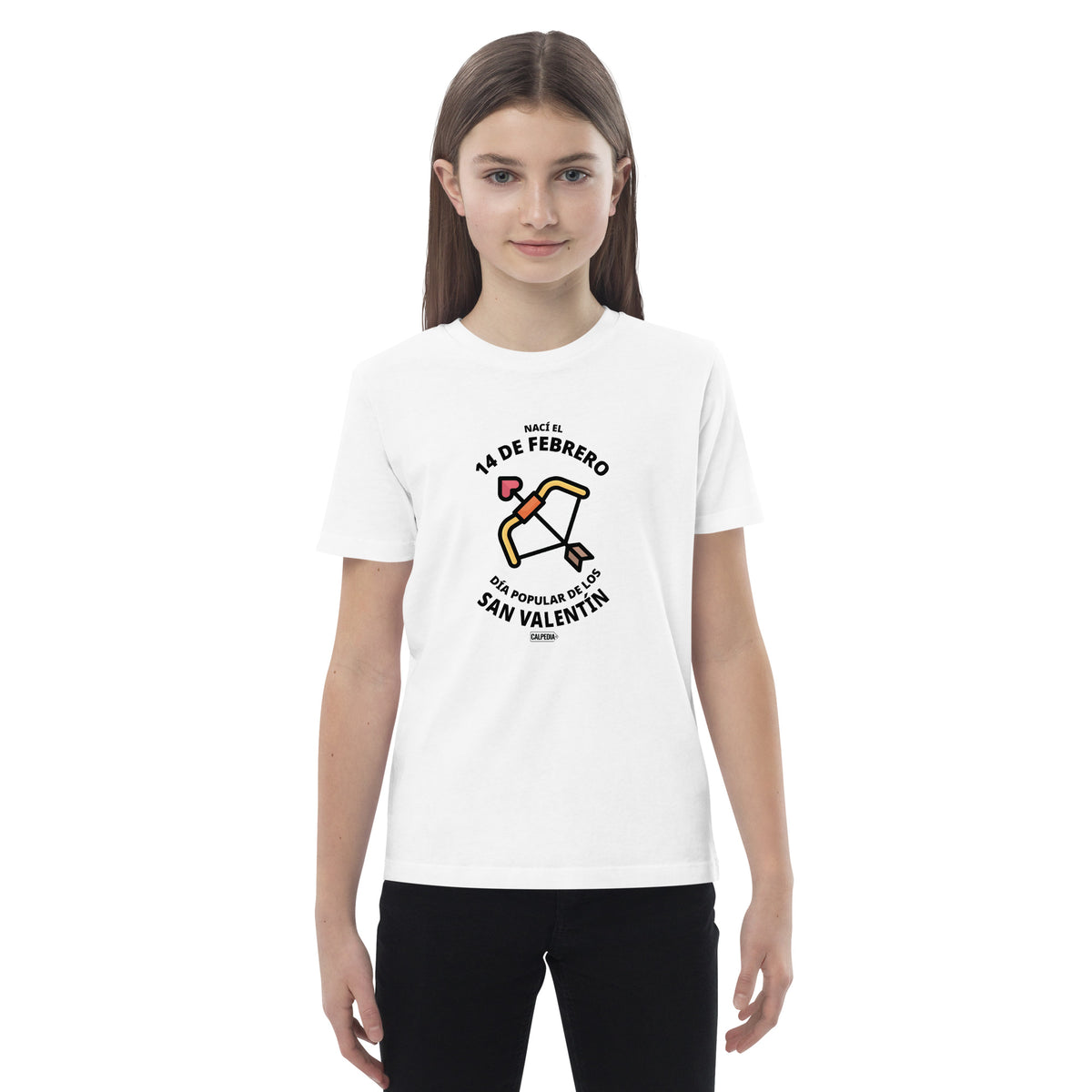 CALPEDIA 14 DE FEBRERO CAMISETA NIÑO - 02 NIÑA