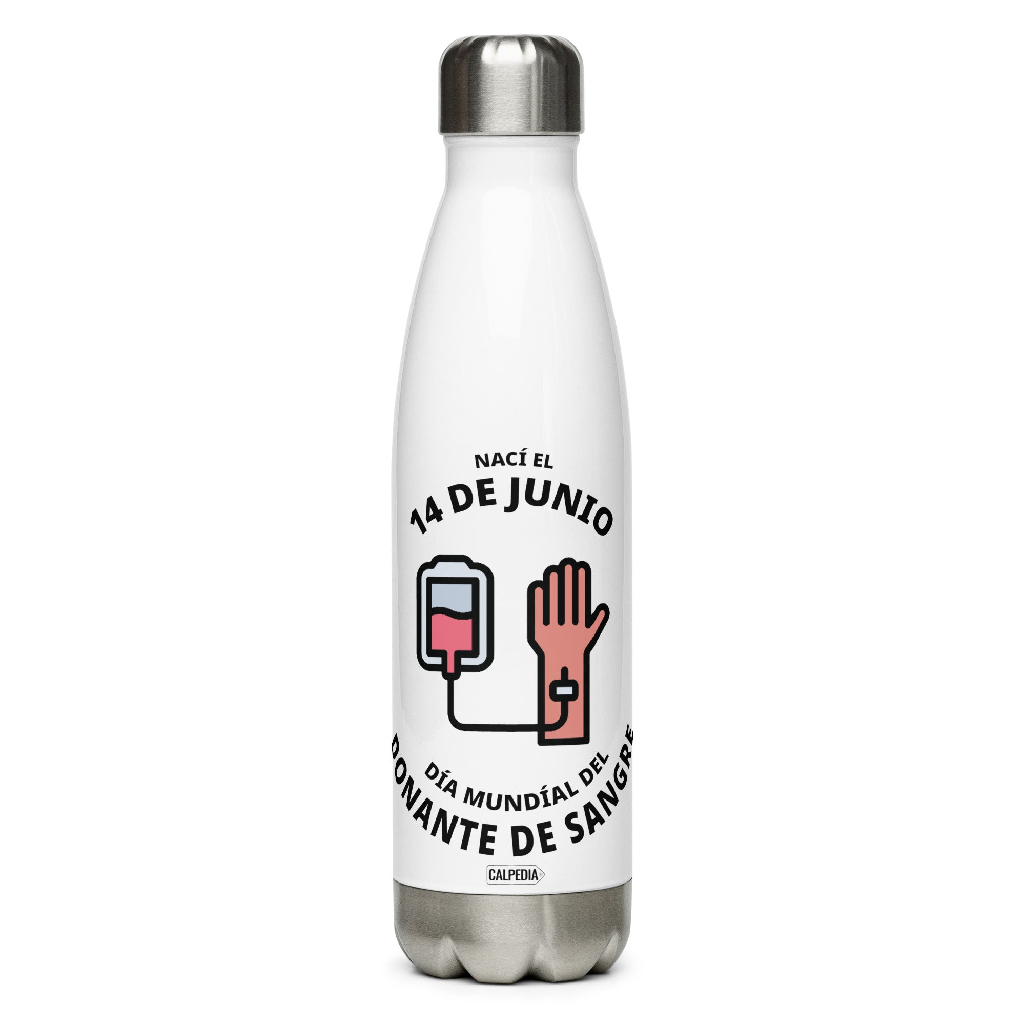 CALPEDIA 14 DE JUNIO BOTELLA DE ACERO