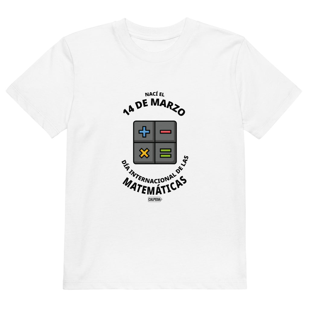 CALPEDIA 14 DE MARZO CAMISETA NIÑO - 01 CAMISETA