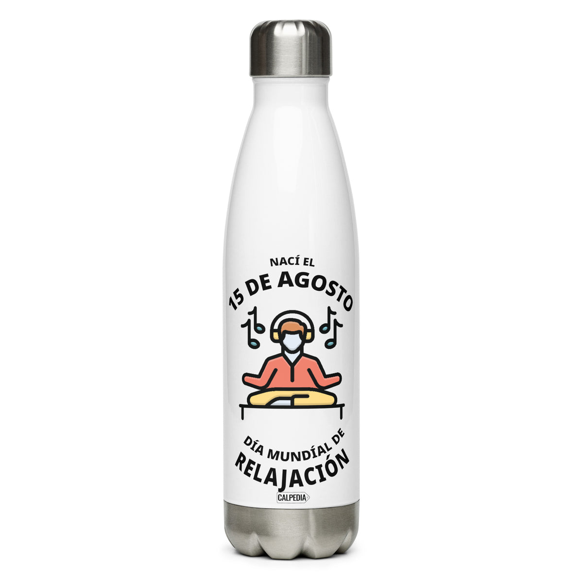 CALPEDIA 15 DE AGOSTO BOTELLA DE ACERO