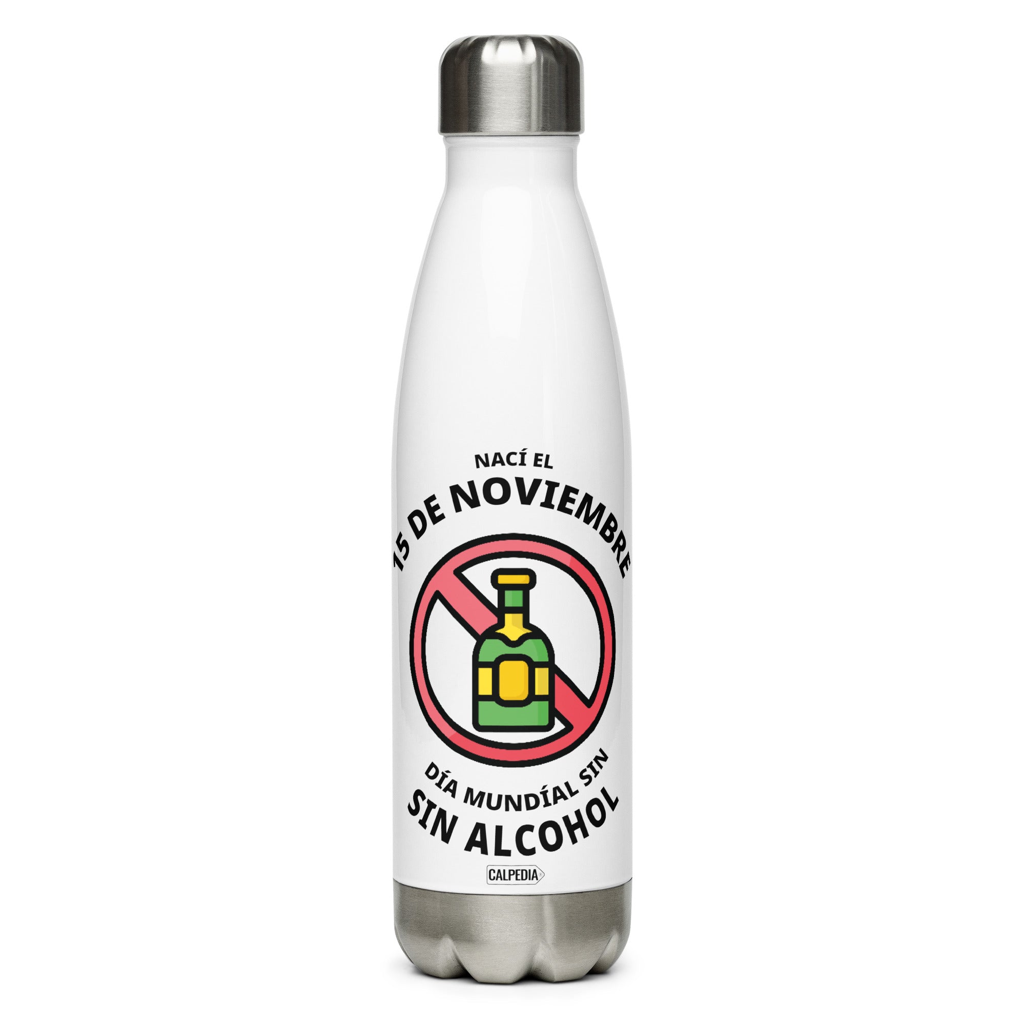 CALPEDIA 15 DE NOVIEMBRE BOTELLA DE ACERO