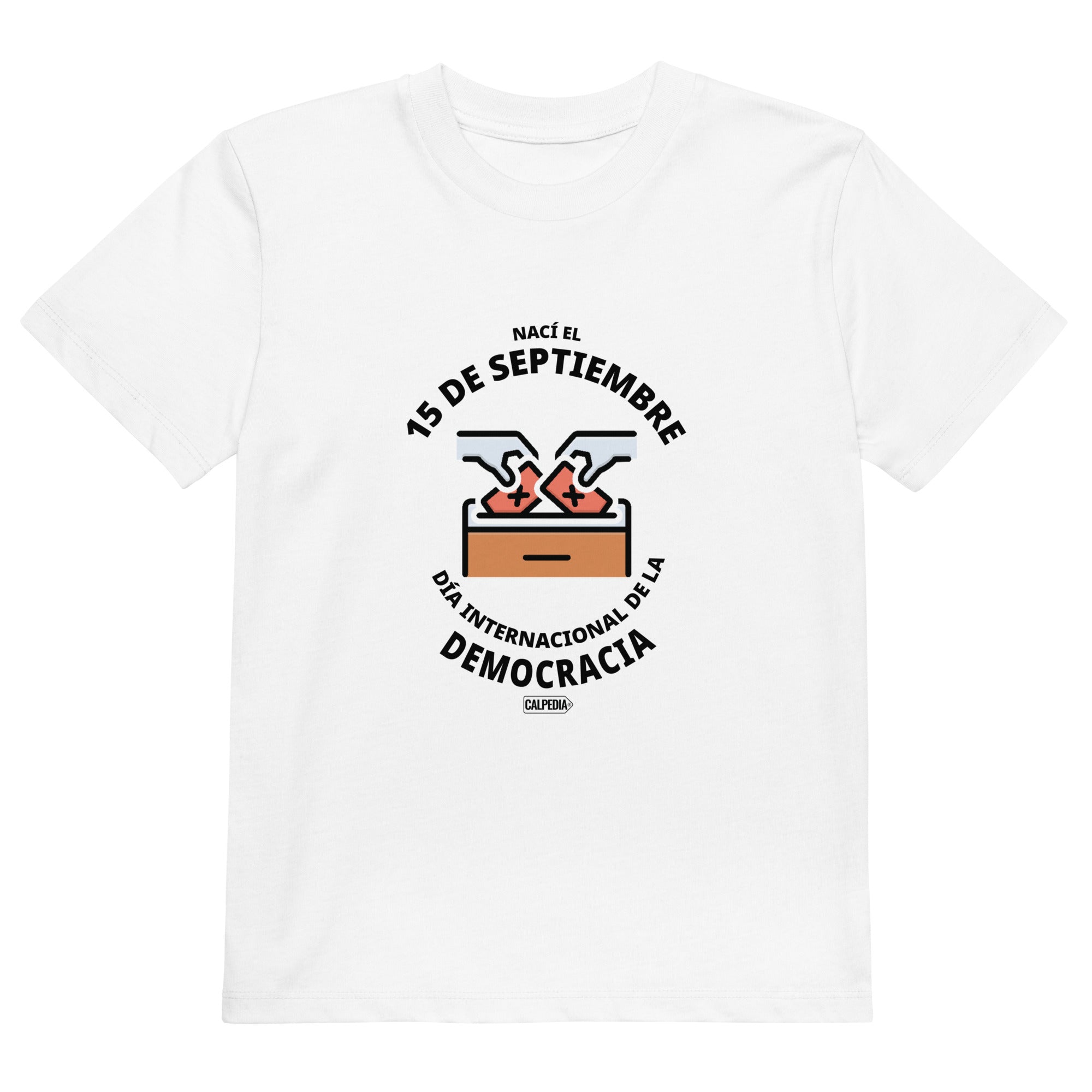 CALPEDIA 15 DE SEPTIEMBRE CAMISETA NIÑO - 01 CAMISETA