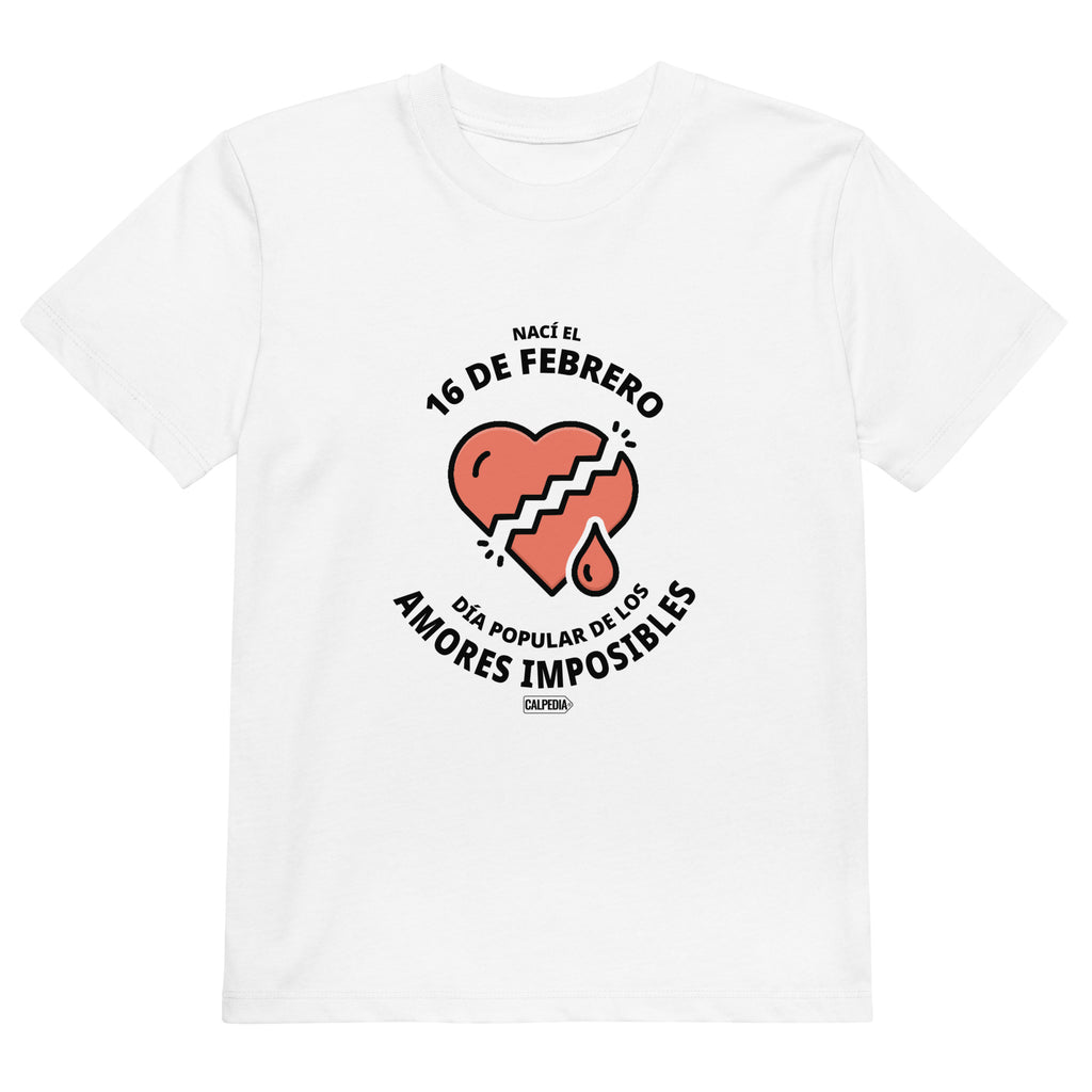 CALPEDIA 16 DE FEBRERO CAMISETA NIÑO - 01 CAMISETA