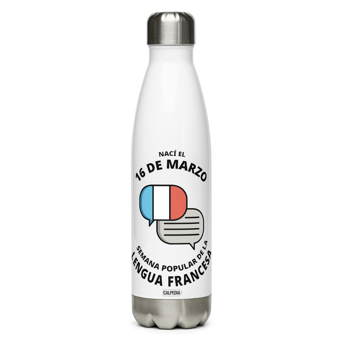 CALPEDIA 16 DE MARZO BOTELLA DE ACERO