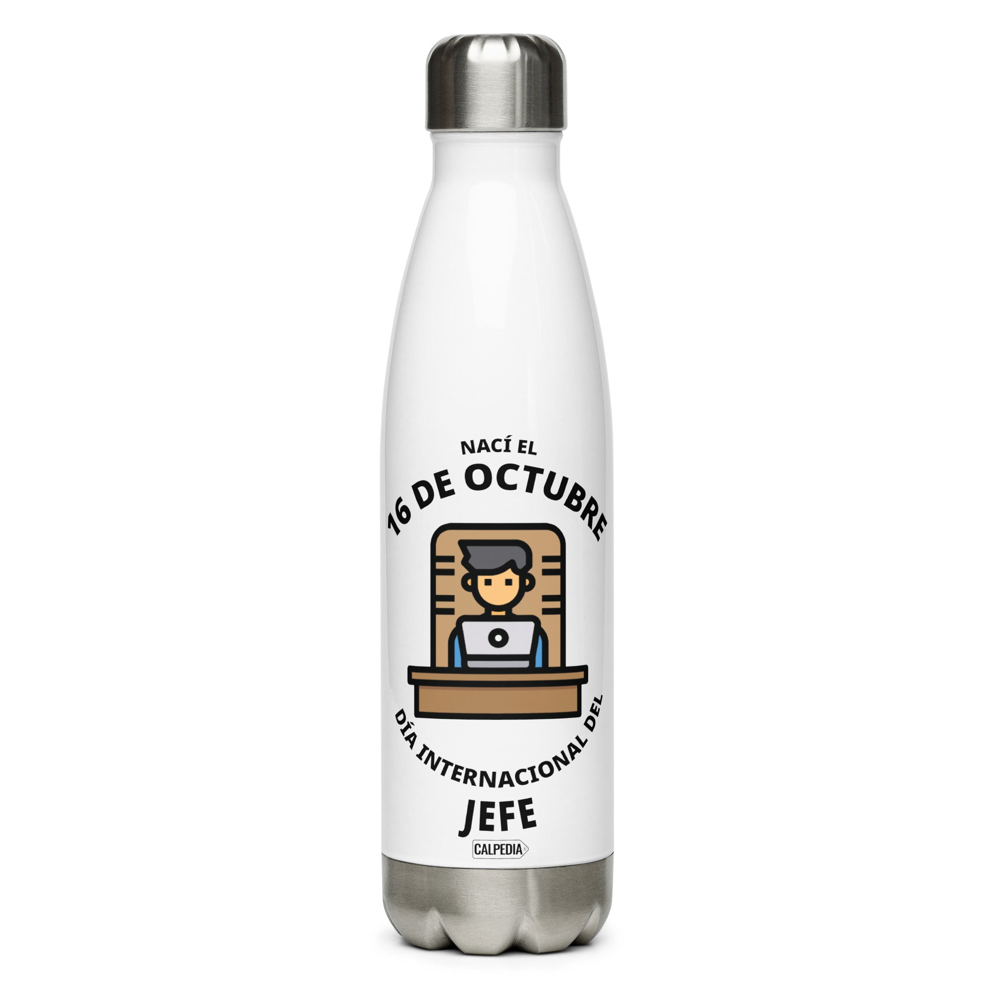 CALPEDIA 16 DE OCTUBRE BOTELLA DE ACERO