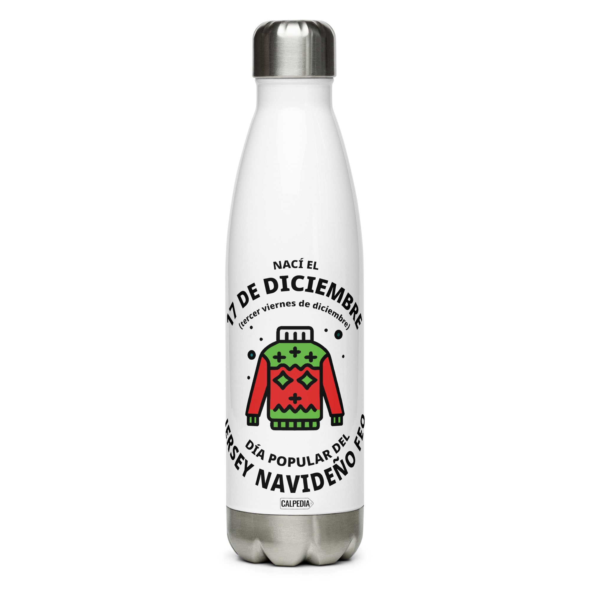 CALPEDIA 17 DE DICIEMBRE BOTELLA DE ACERO