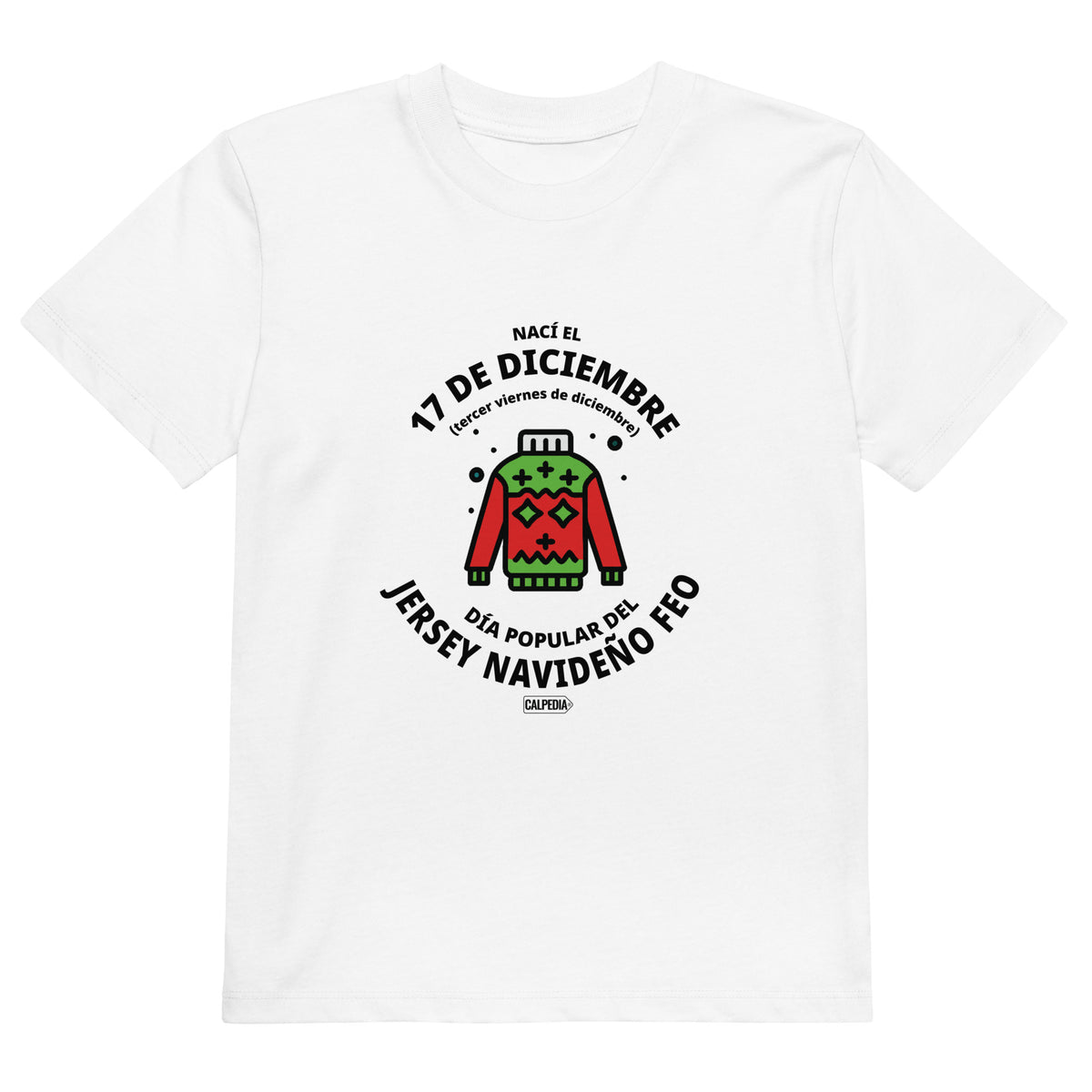 CALPEDIA 17 DE DICIEMBRE CAMISETA NIÑO - 01 CAMISETA
