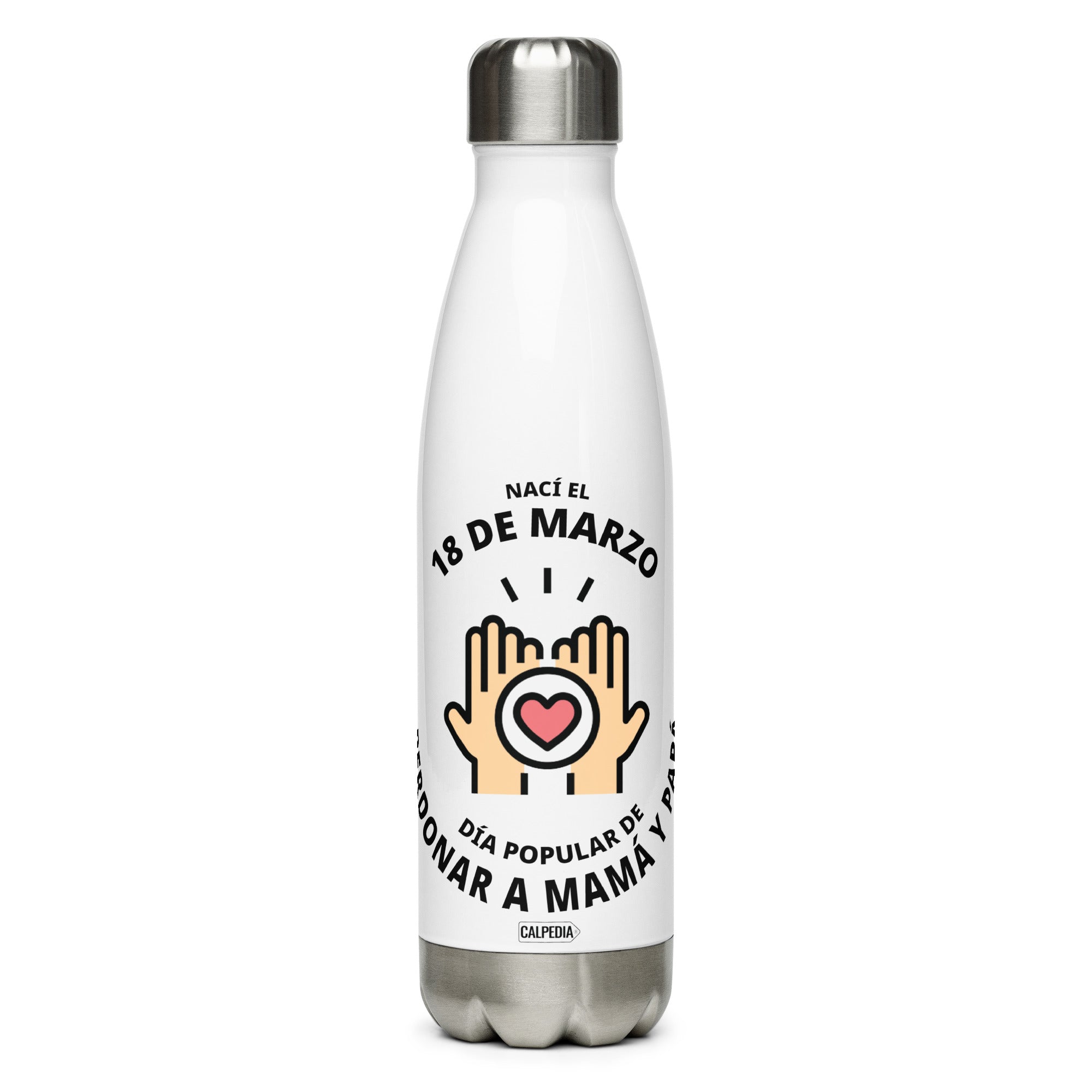 CALPEDIA 18 DE MARZO BOTELLA DE ACERO