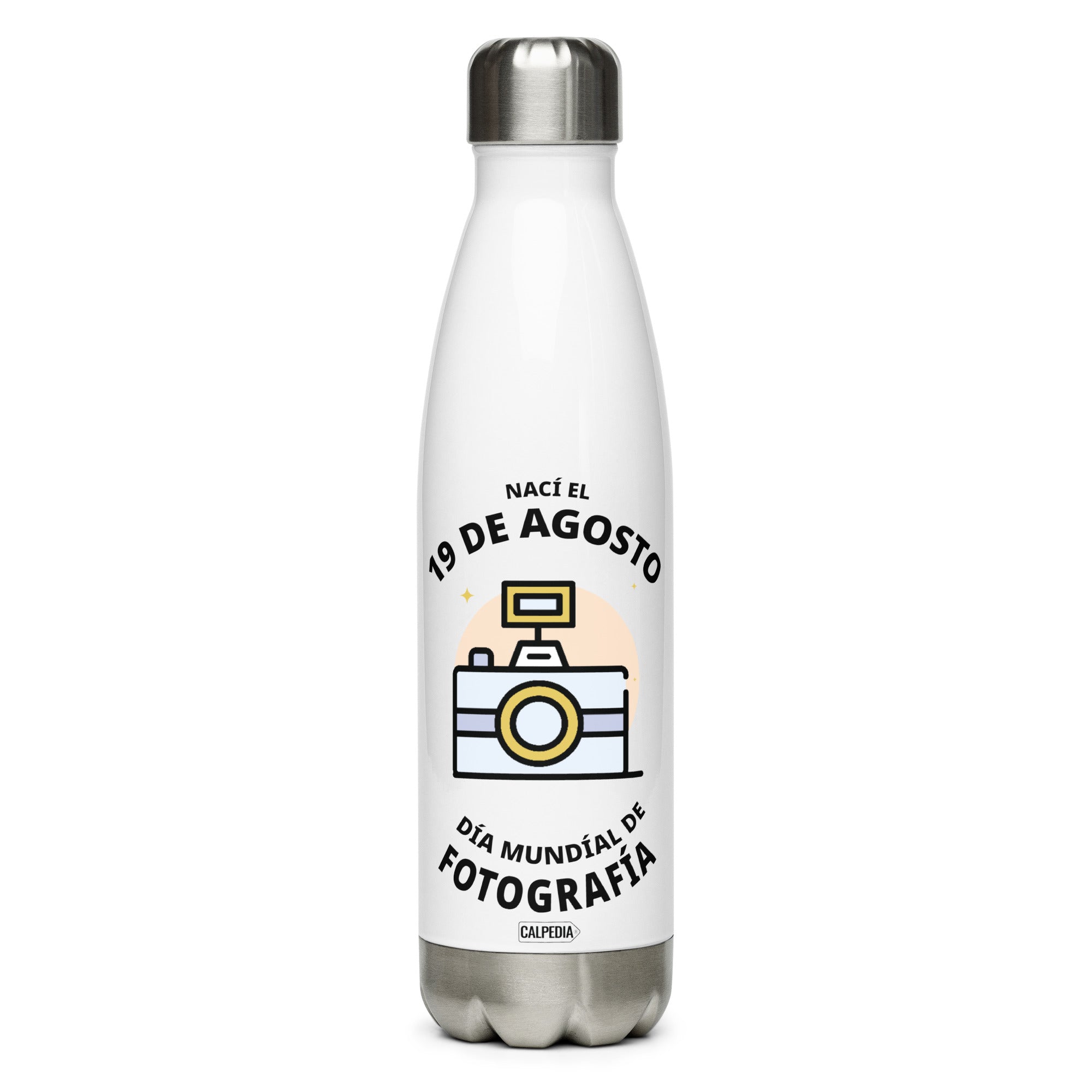 CALPEDIA 19 DE AGOSTO BOTELLA DE ACERO