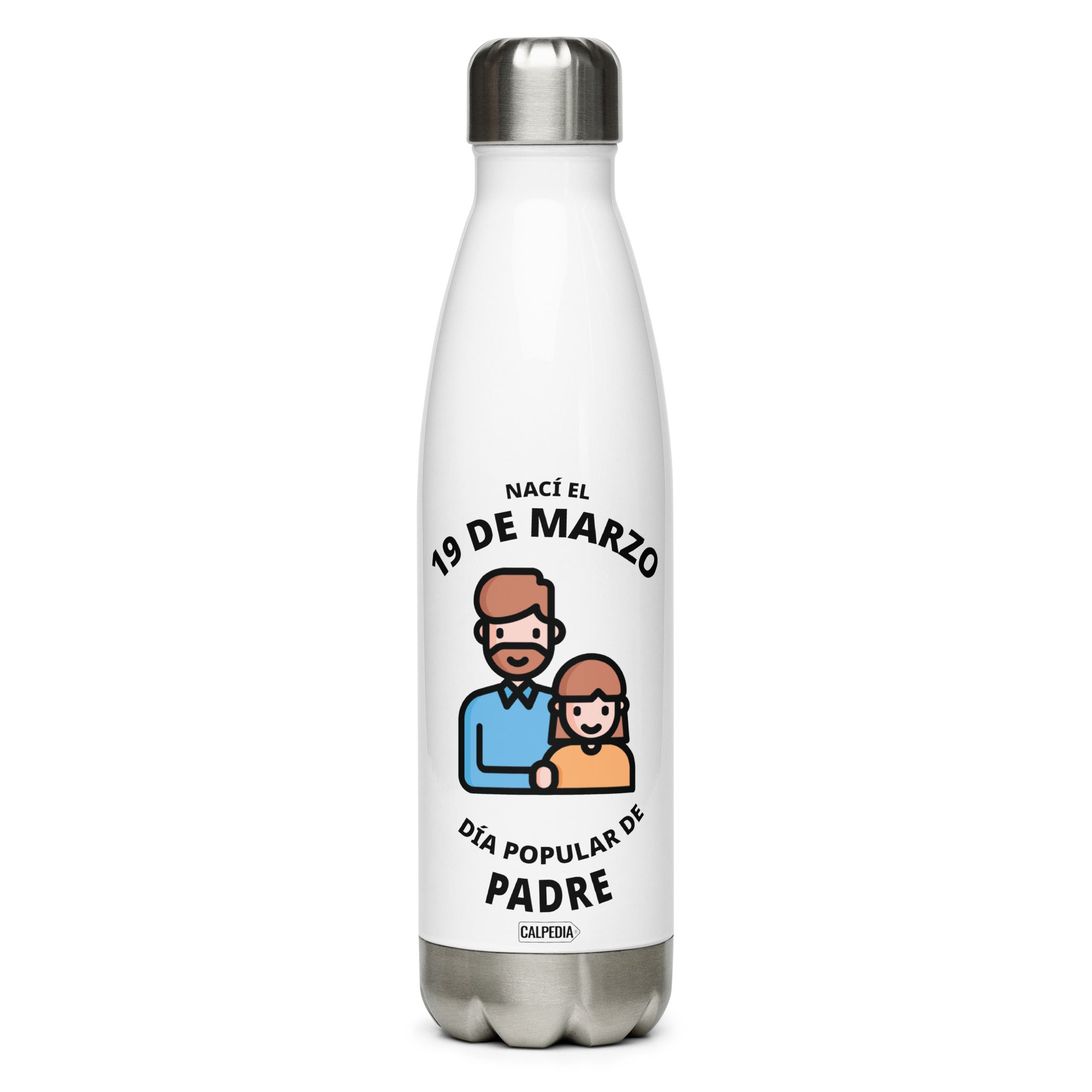 CALPEDIA 19 DE MARZO BOTELLA DE ACERO