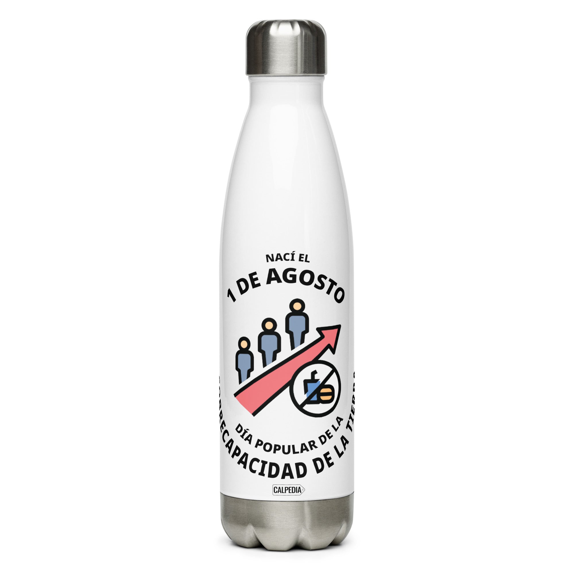 CALPEDIA 1 DE AGOSTO BOTELLA DE ACERO