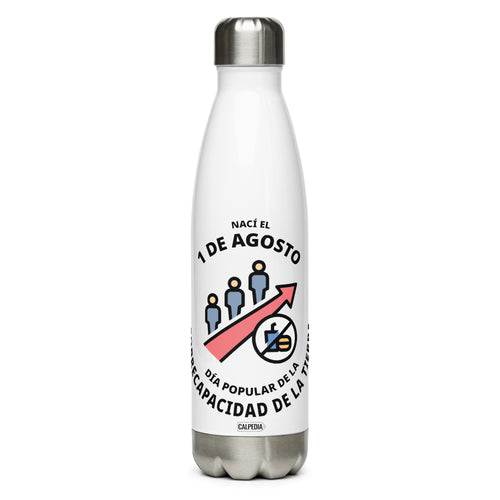 CALPEDIA 1 DE AGOSTO BOTELLA DE ACERO