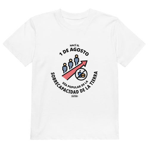 CALPEDIA 1 DE AGOSTO CAMISETA NIÑO - 01 CAMISETA