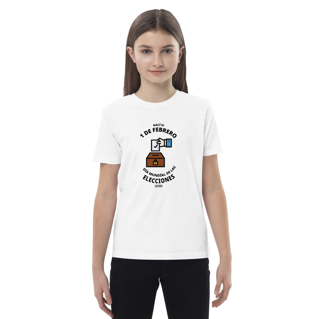 CALPEDIA 1 DE FEBRERO CAMISETA NIÑO - 02 NIÑA
