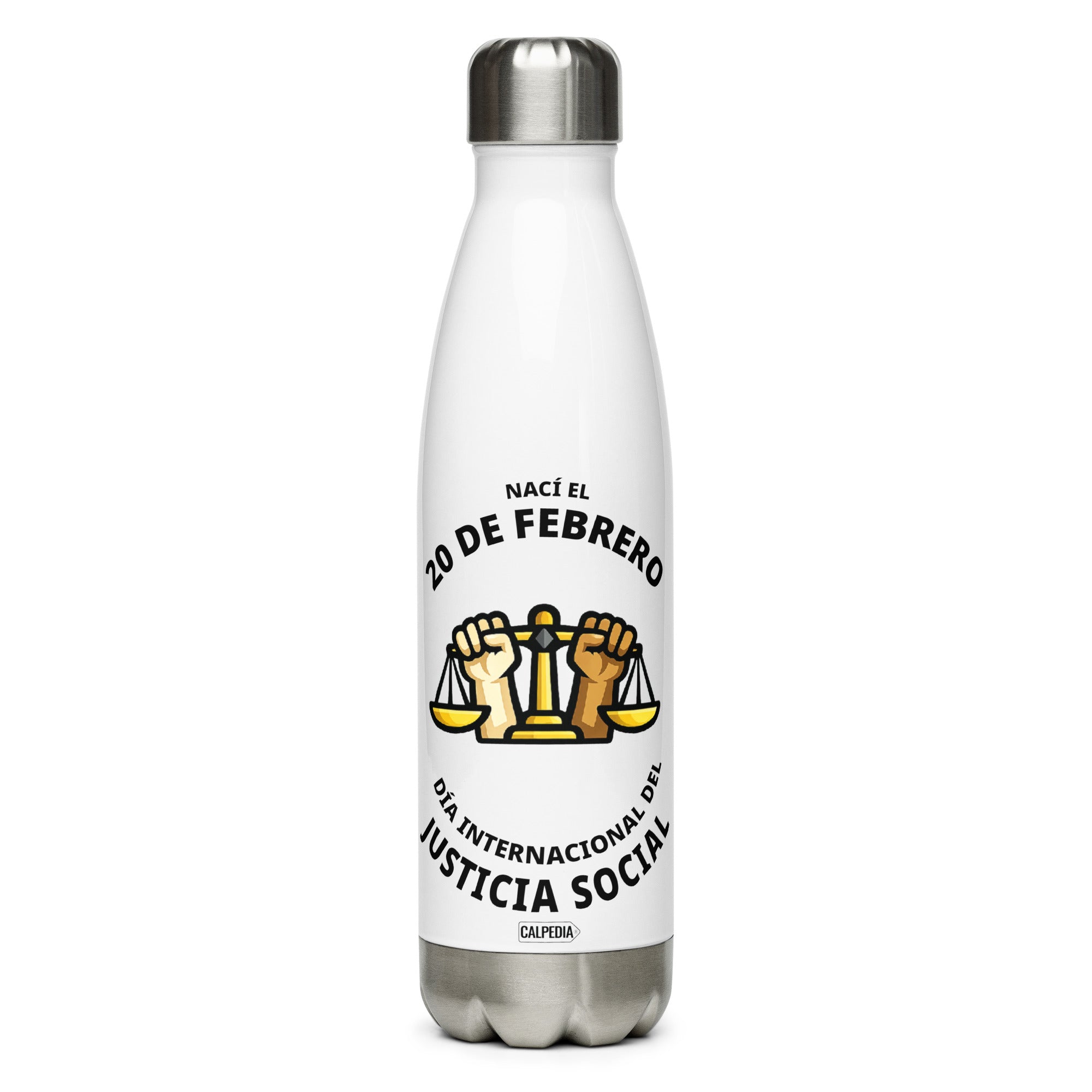 CALPEDIA 20 DE FEBRERO BOTELLA DE ACERO