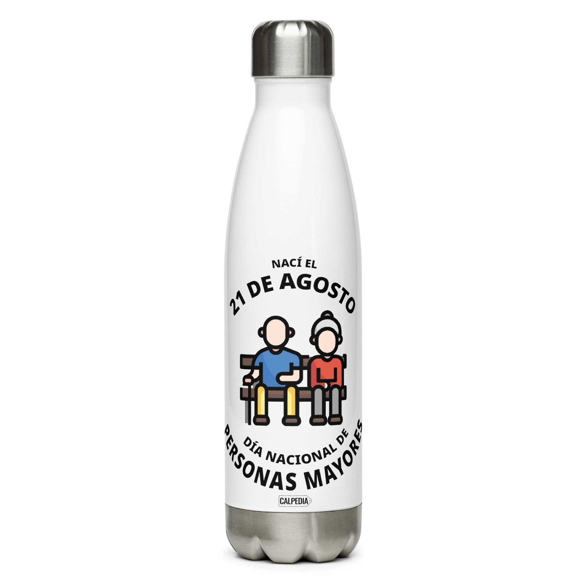 CALPEDIA 21 DE AGOSTO BOTELLA DE ACERO
