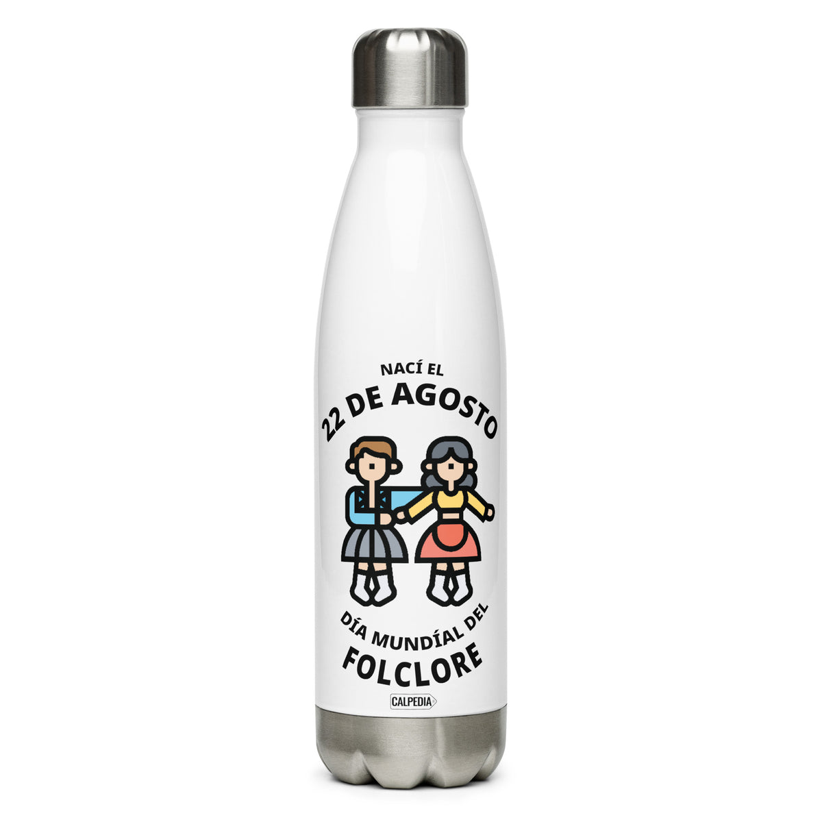CALPEDIA 22 DE AGOSTO BOTELLA DE ACERO