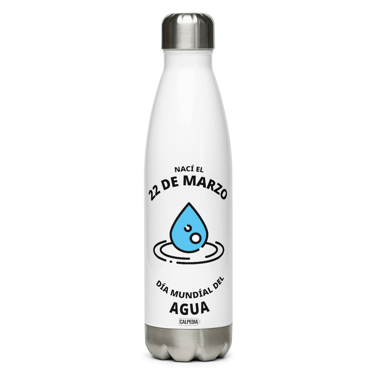 CALPEDIA 22 DE MARZO BOTELLA DE ACERO