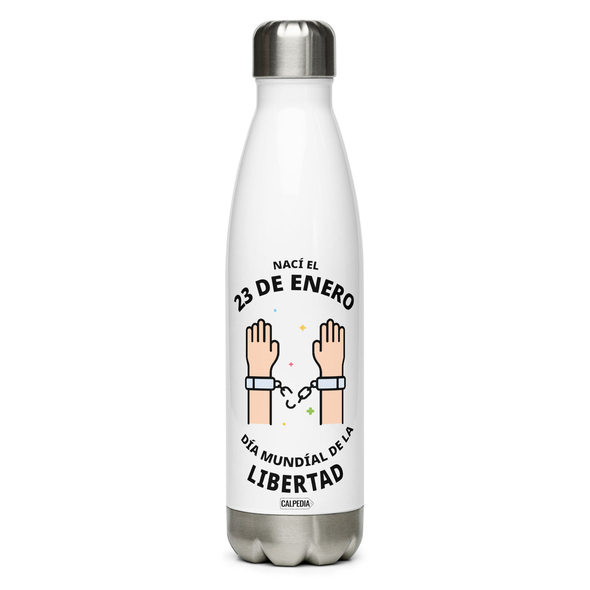 CALPEDIA 23 DE ENERO BOTELLA DE ACERO