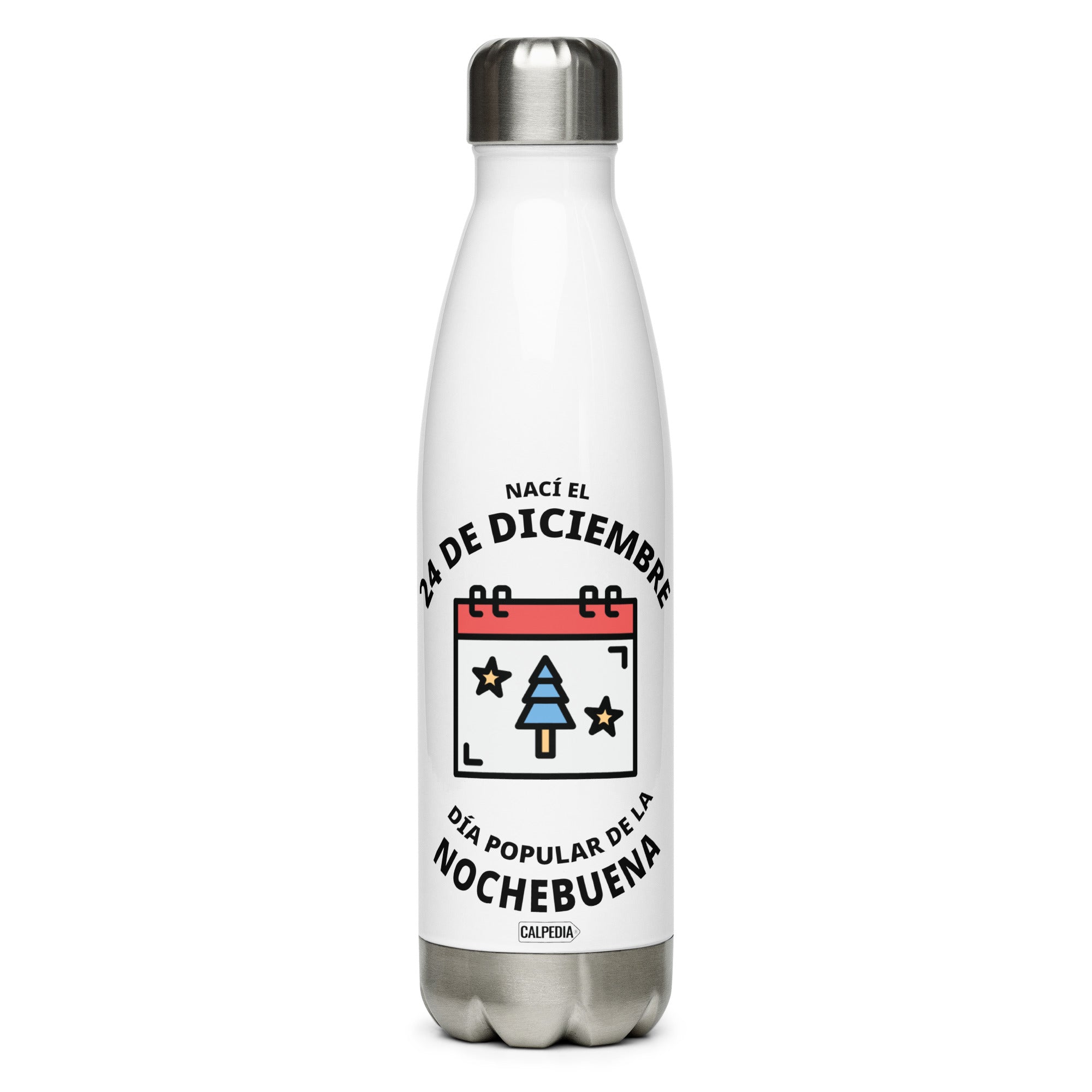 CALPEDIA 24 DE DICIEMBRE BOTELLA DE ACERO