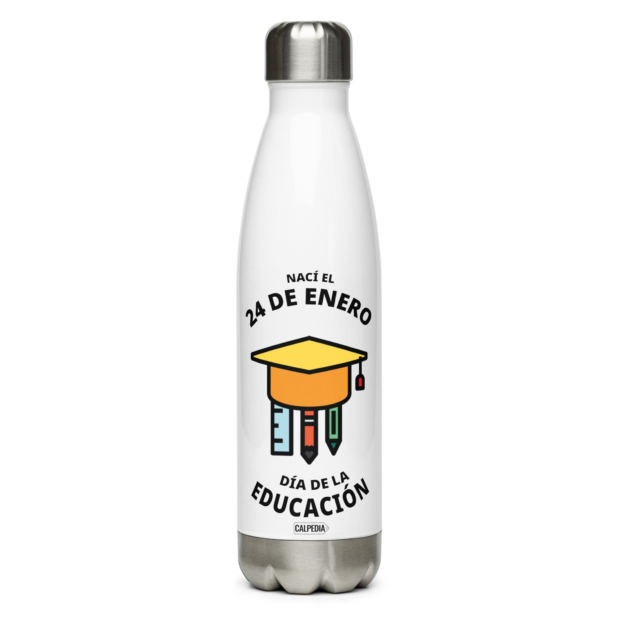 CALPEDIA 24 DE ENERO BOTELLA DE ACERO