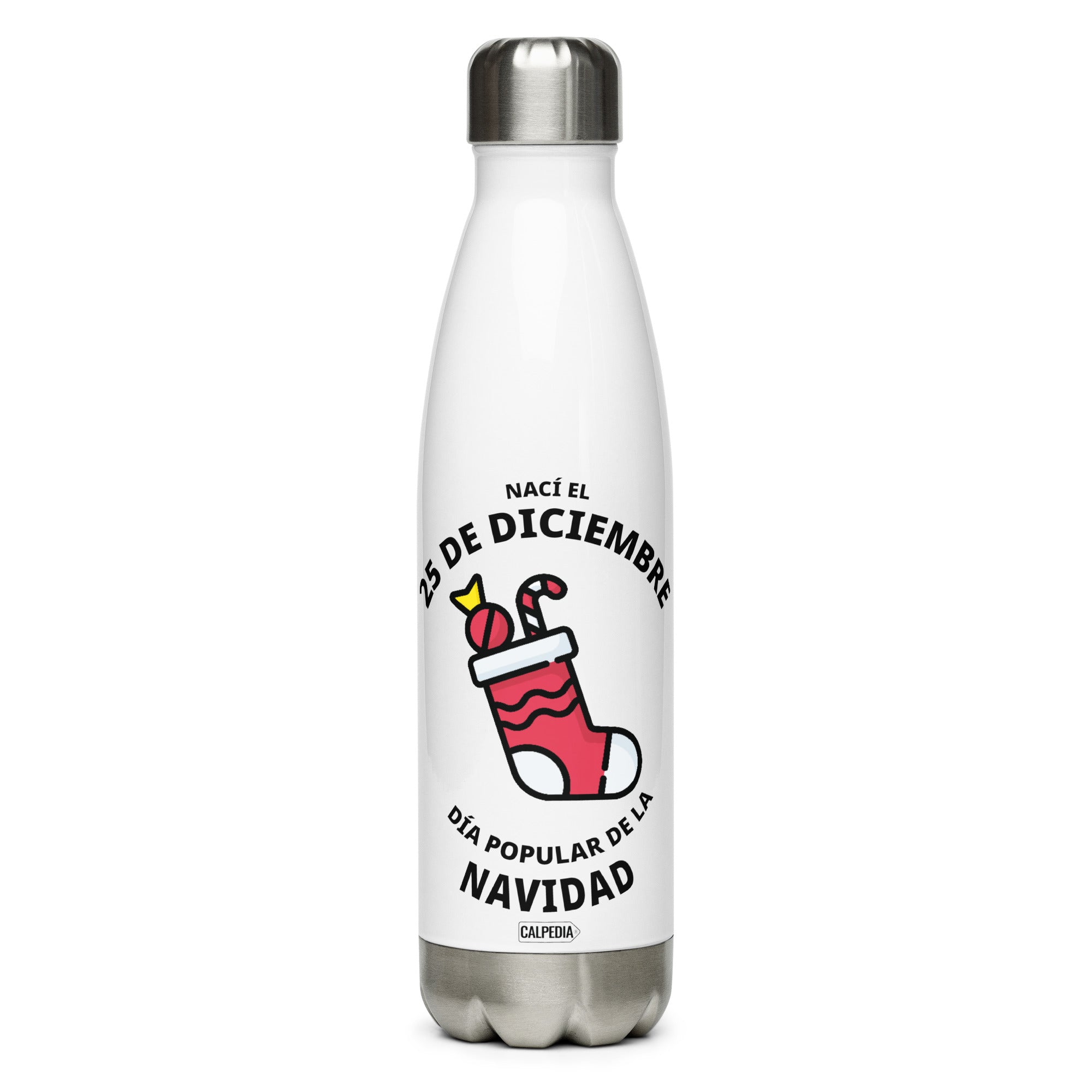 CALPEDIA 25 DE DICIEMBRE BOTELLA DE ACERO