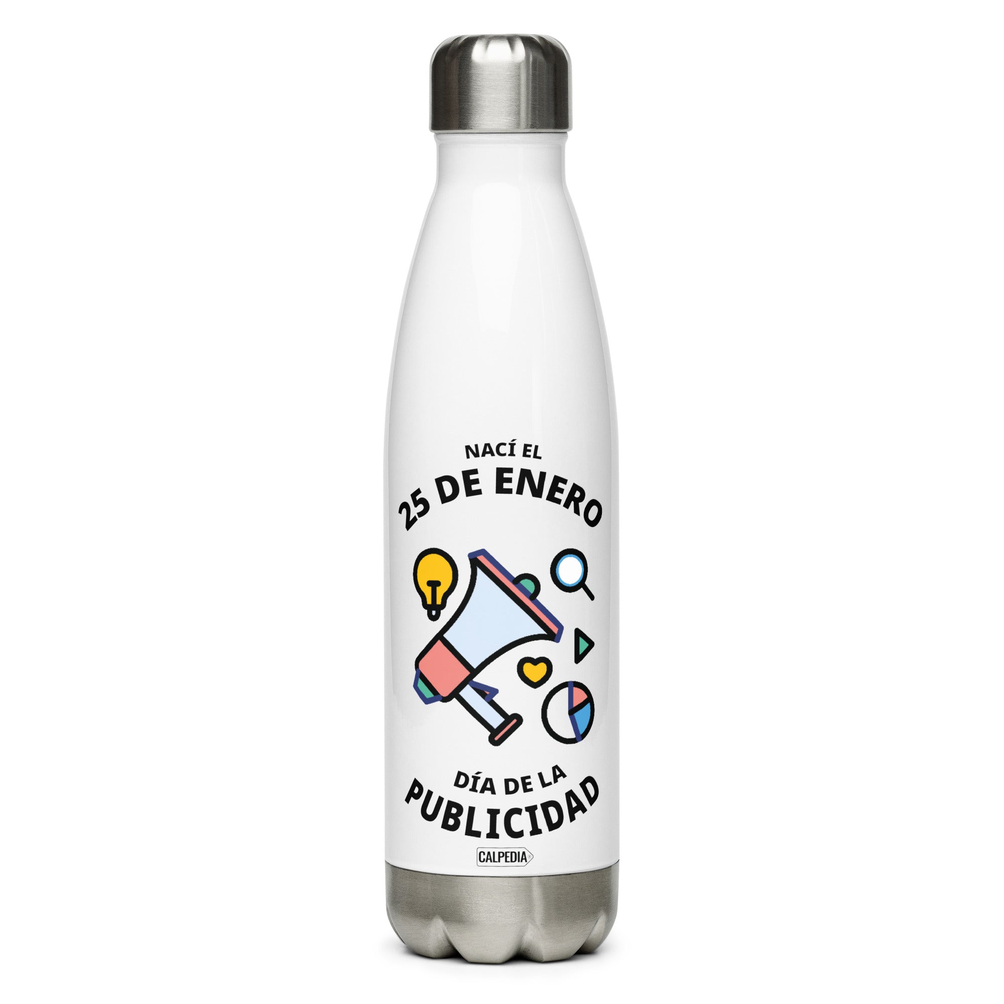 CALPEDIA 25 DE ENERO BOTELLA DE ACERO