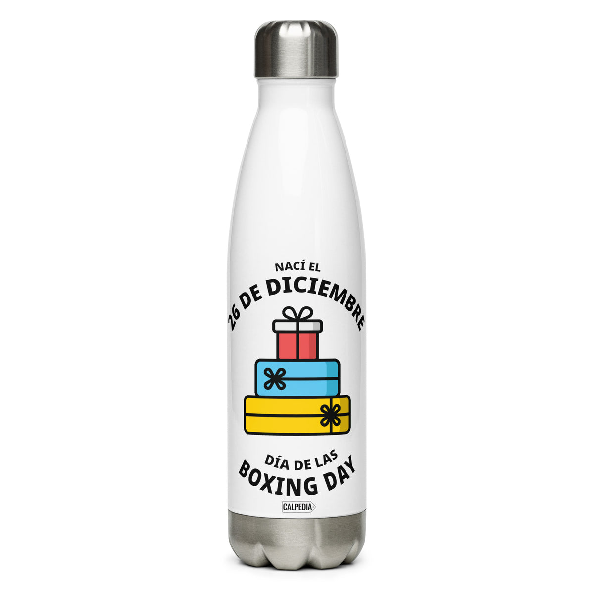 CALPEDIA 26 DE DICIEMBRE BOTELLA DE ACERO