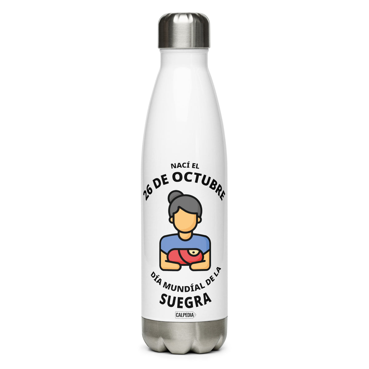CALPEDIA 26 DE OCTUBRE BOTELLA DE ACERO