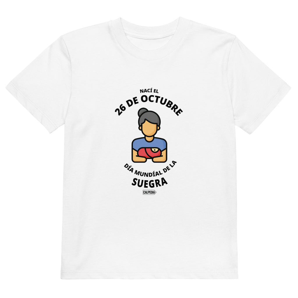 CALPEDIA 26 DE OCTUBRE CAMISETA NIÑO - 01 CAMISETA