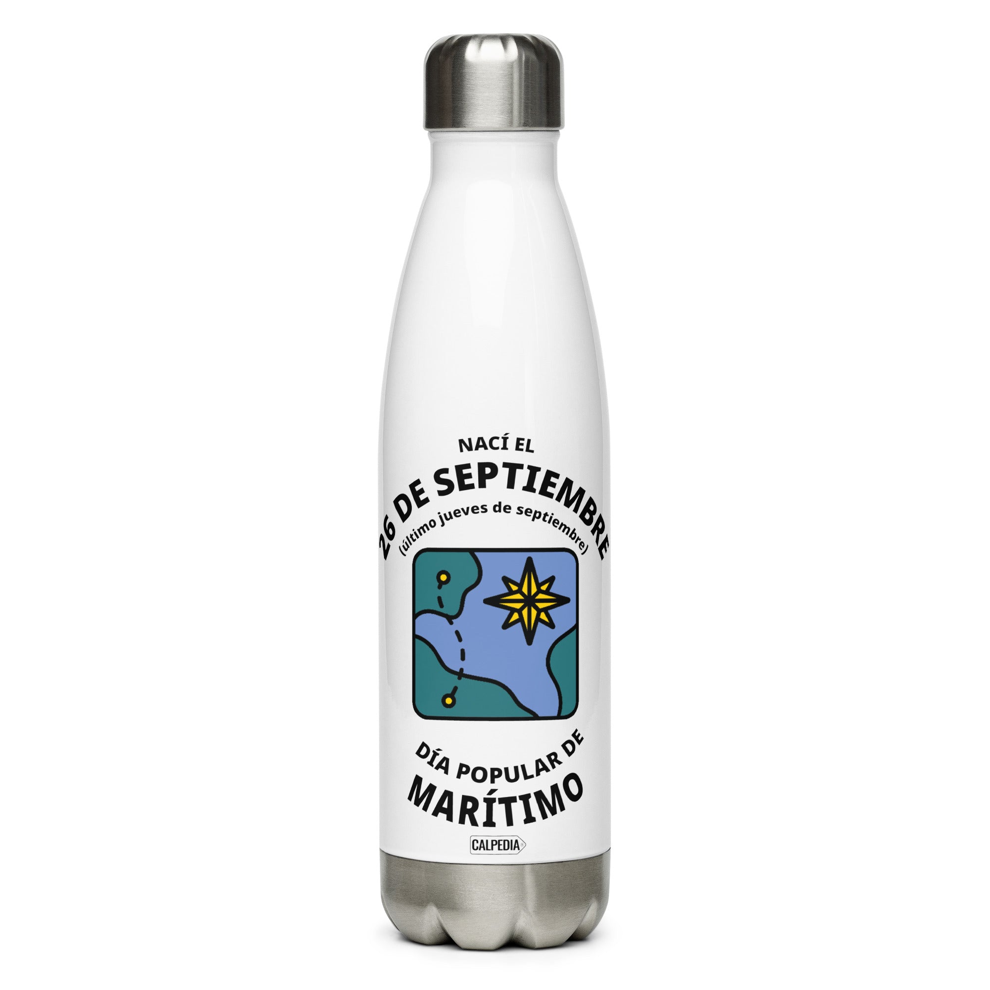 CALPEDIA 26 DE SEPTIEMBRE BOTELLA DE ACERO