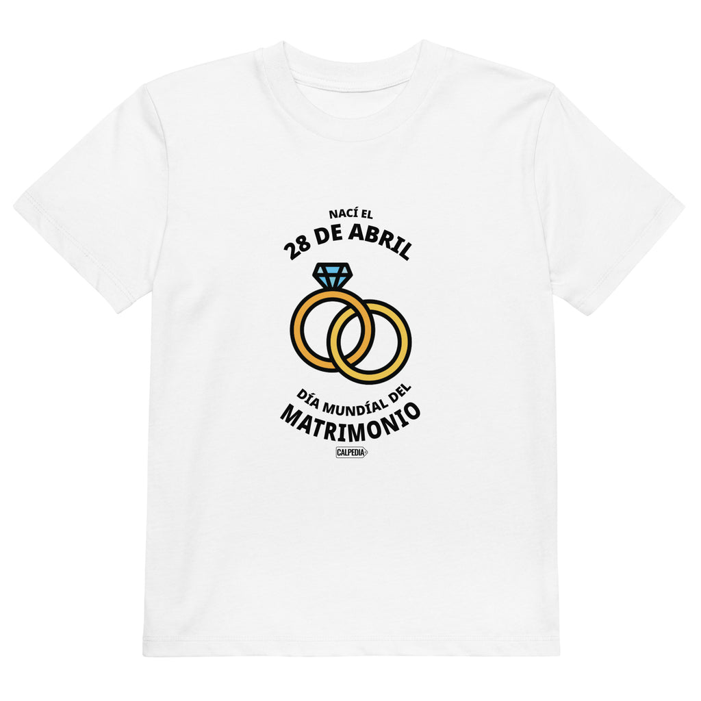 CALPEDIA 28 DE ABRIL CAMISETA NIÑO - 01 CAMISETA