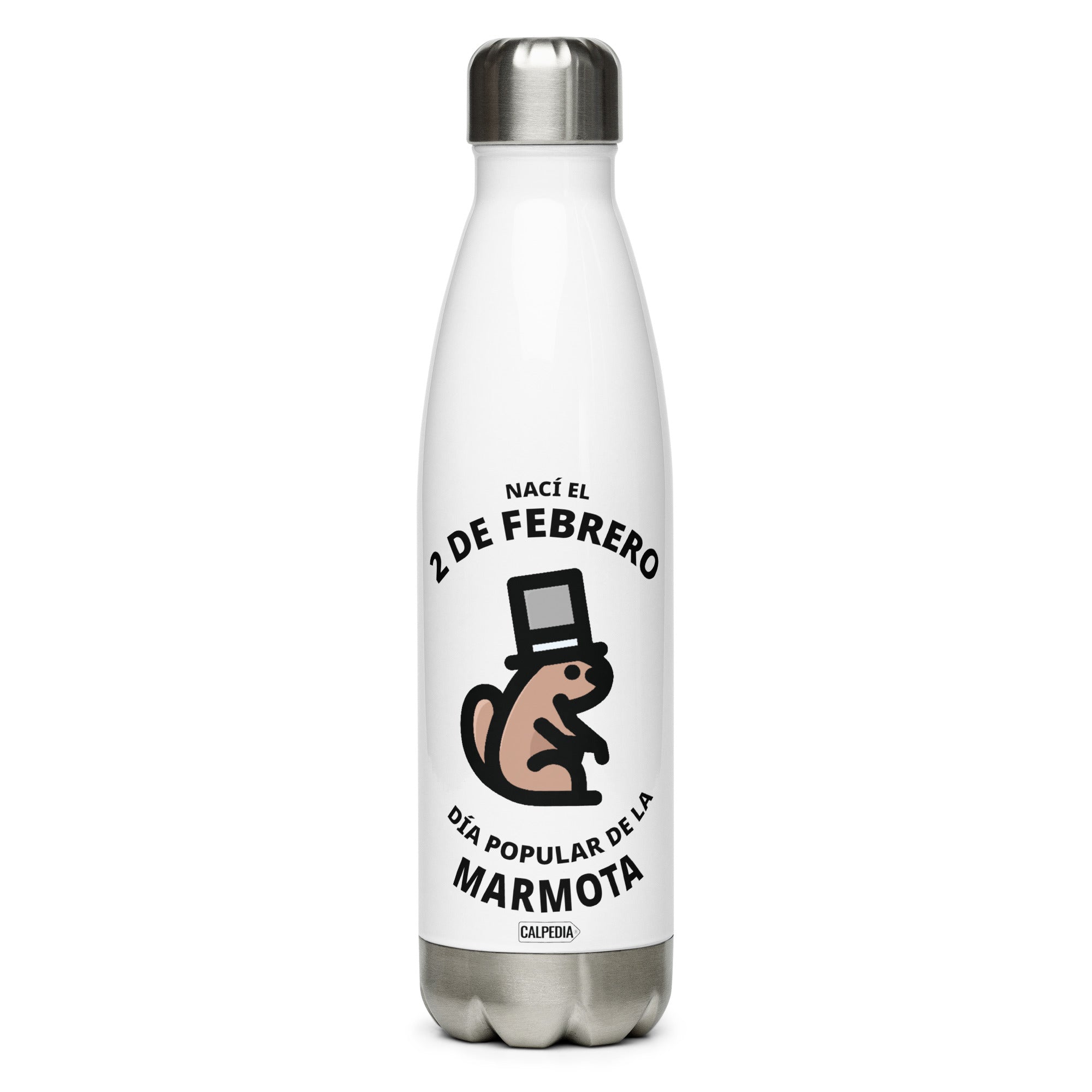 CALPEDIA 2 DE FEBRERO BOTELLA DE ACERO