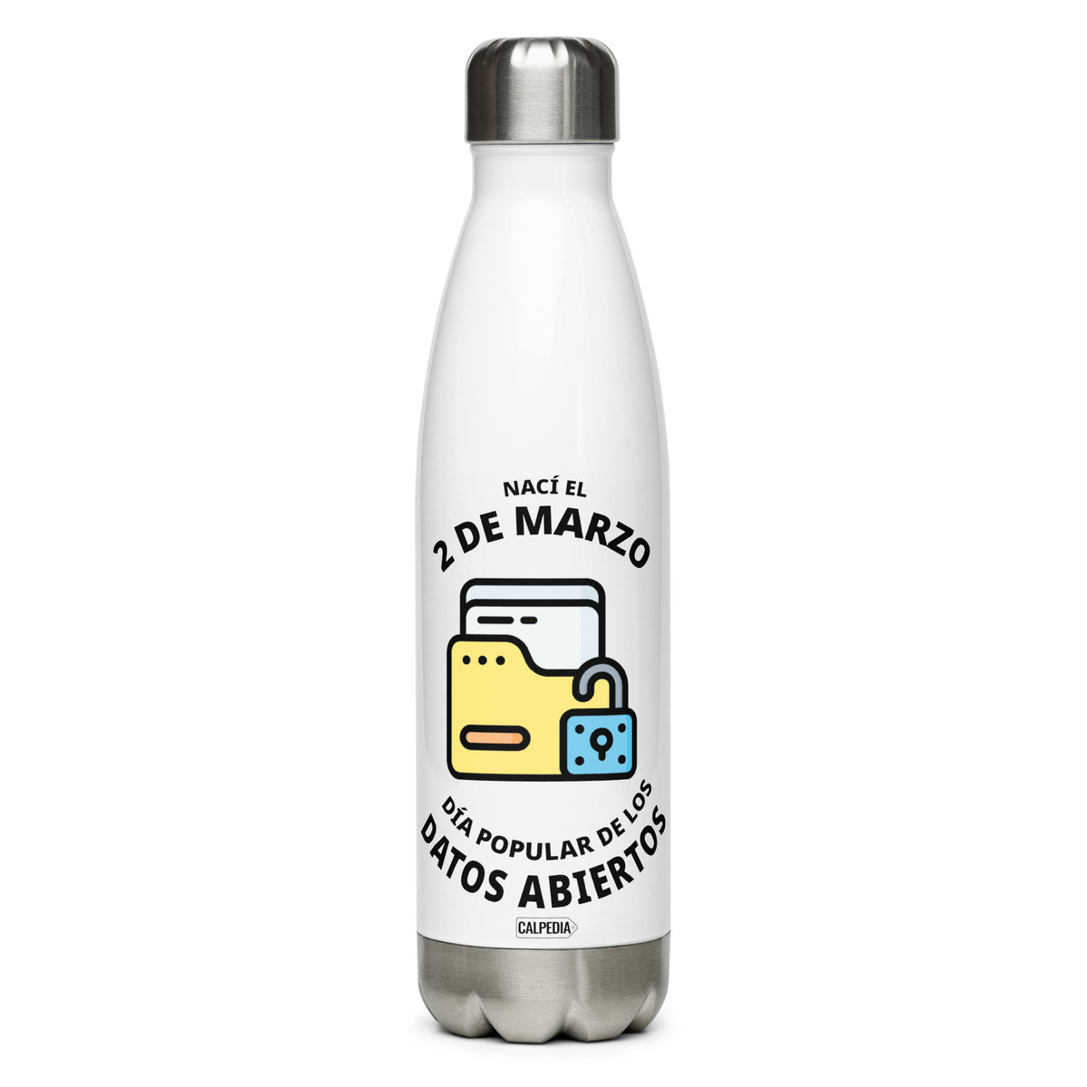 CALPEDIA 2 DE MARZO BOTELLA DE ACERO