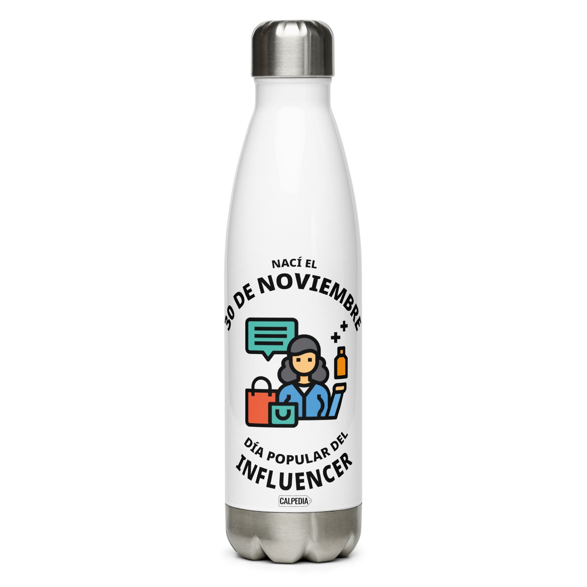 CALPEDIA 30 DE NOVIEMBRE BOTELLA DE ACERO