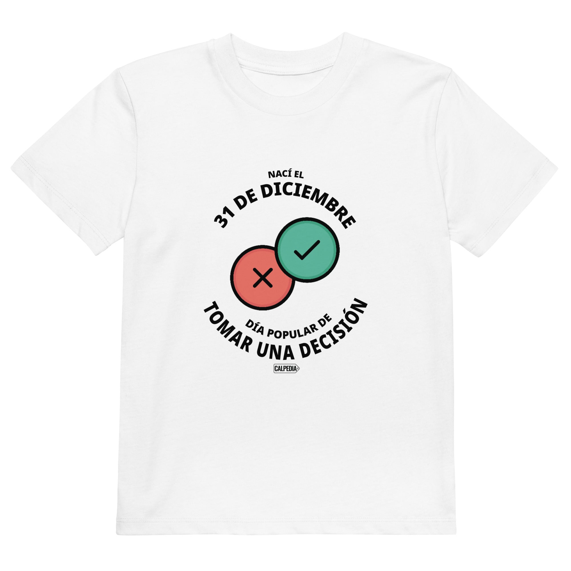 CALPEDIA 31 DE DICIEMBRE CAMISETA NIÑO - 01 CAMISETA