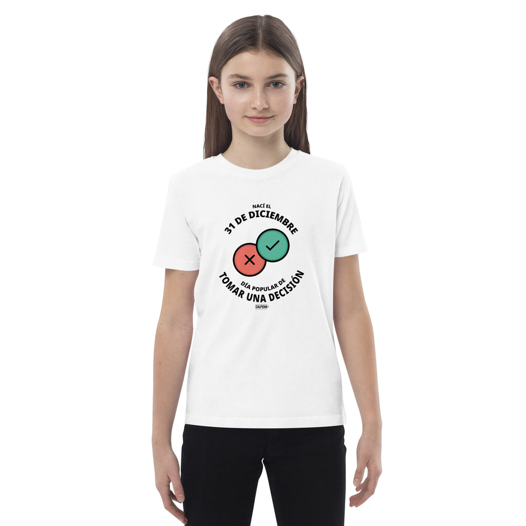 CALPEDIA 31 DE DICIEMBRE CAMISETA NIÑO - 02 NIÑA